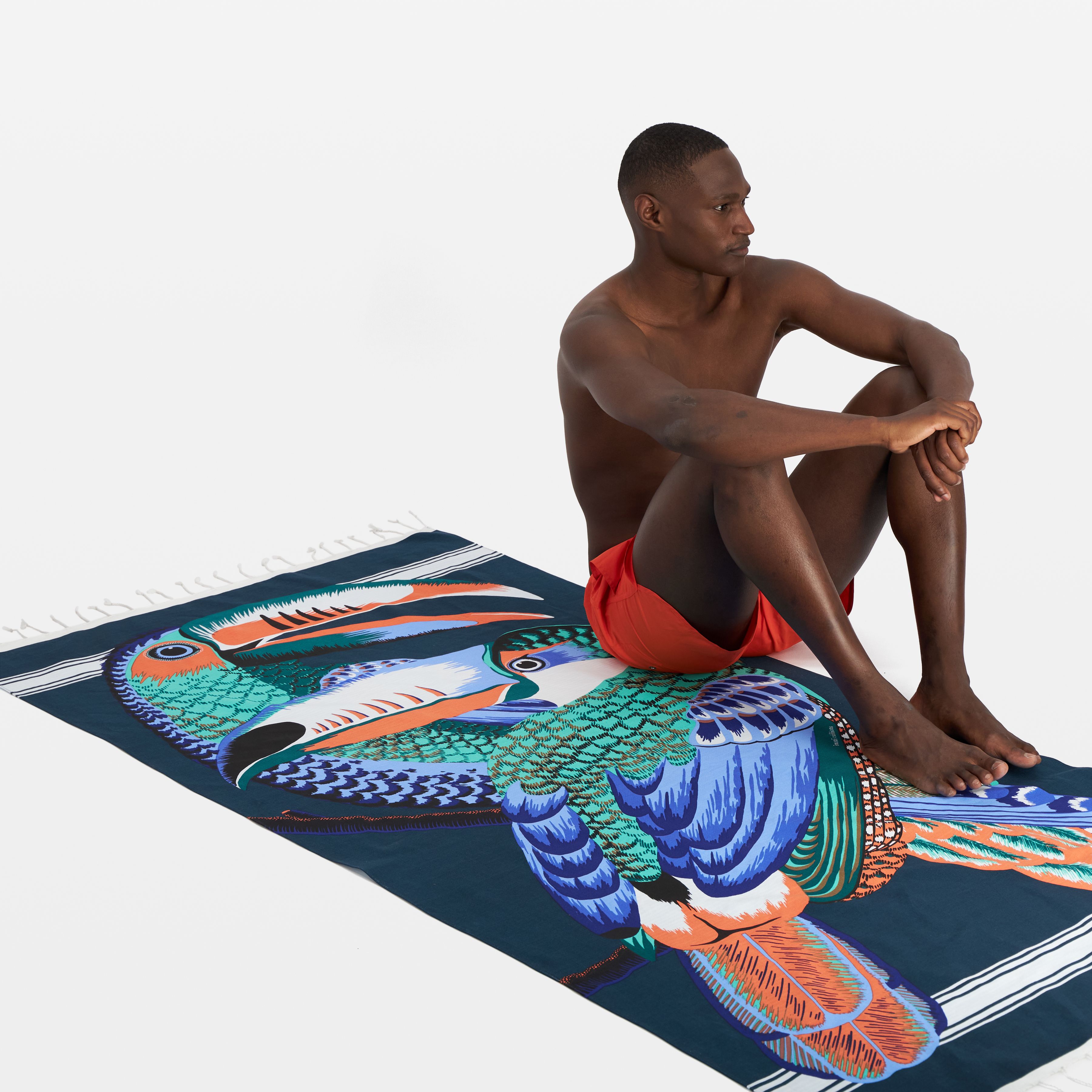 Fouta 100 - Toucan - Émeraude