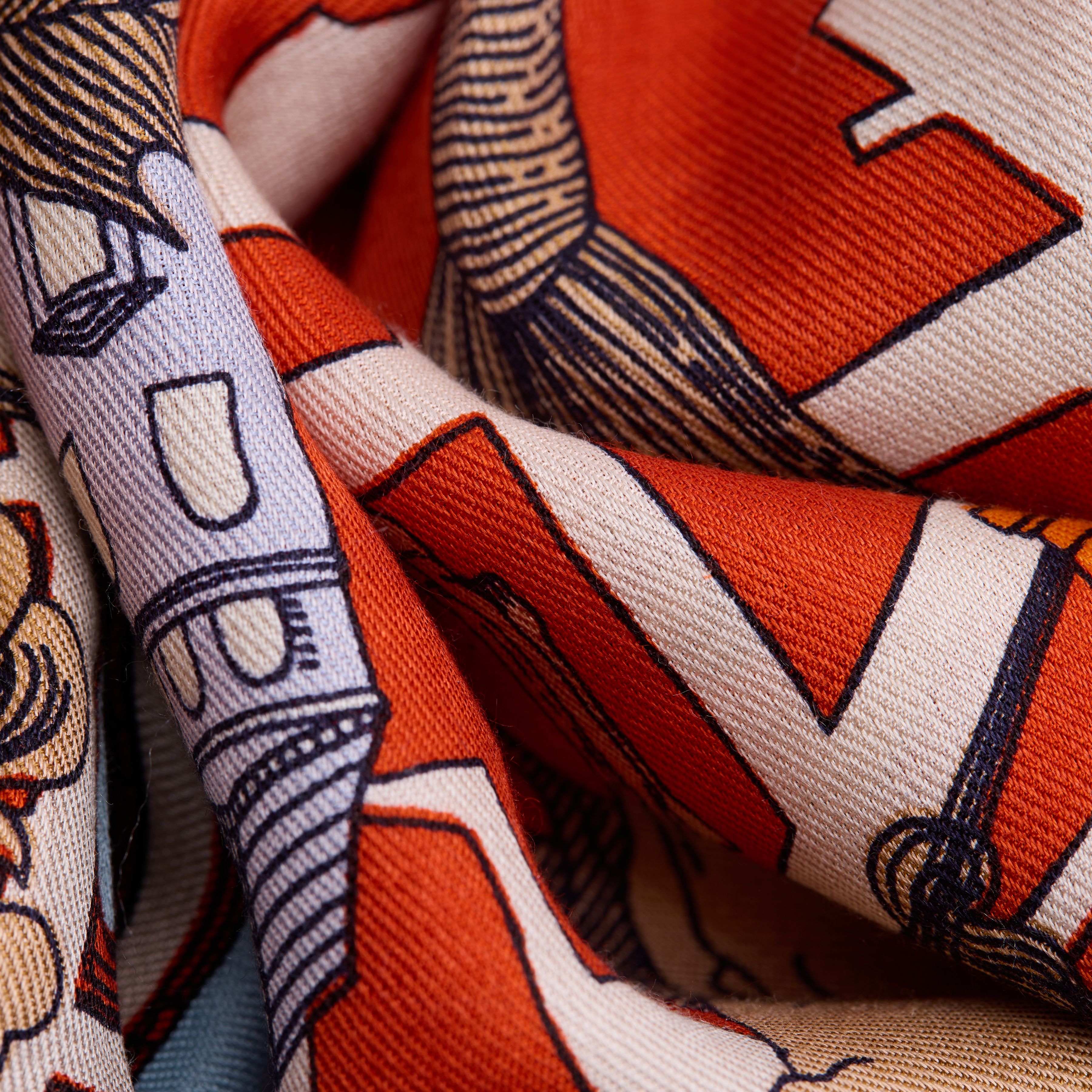 Carré 100 - Rome - Orange