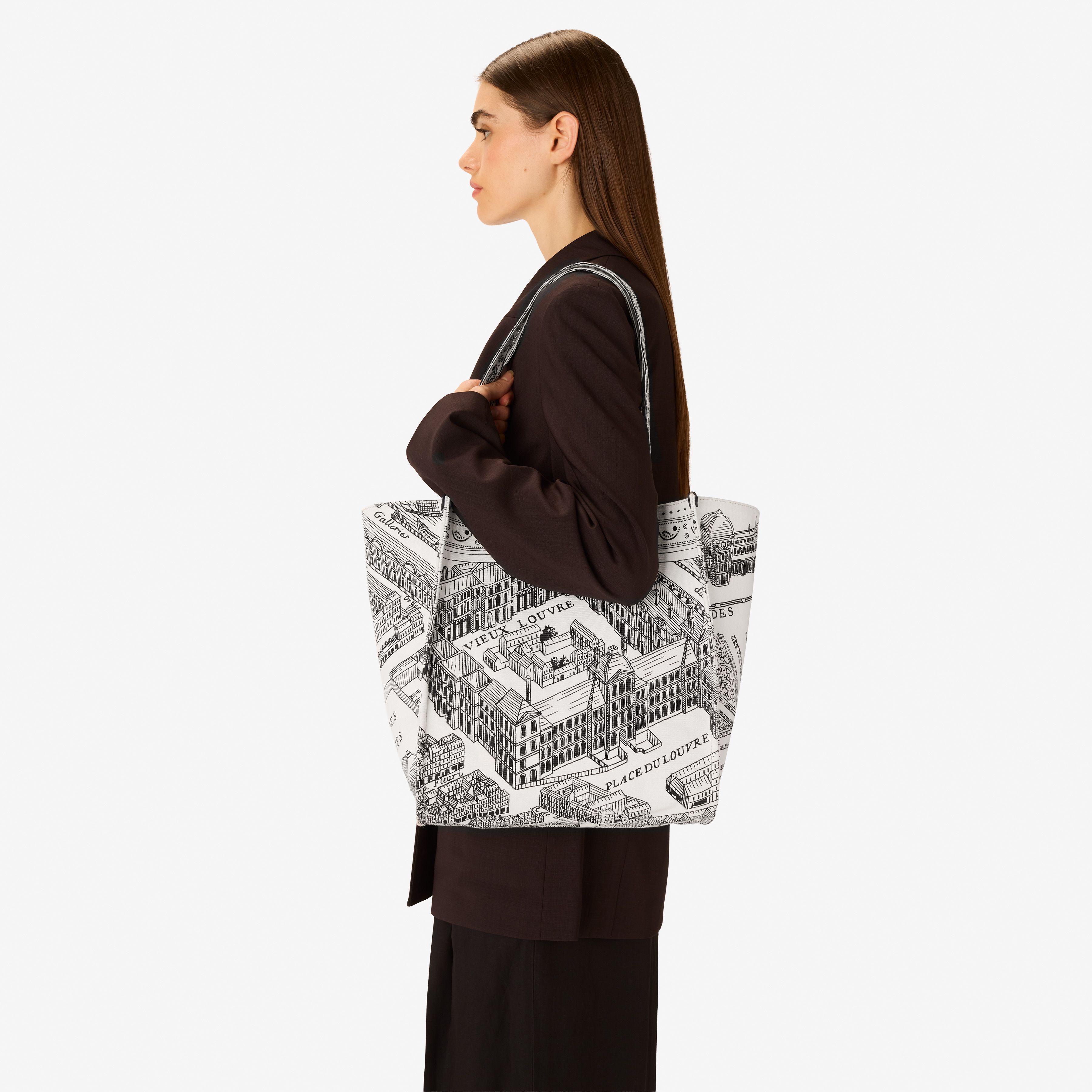 Totebag - Louvre - Black