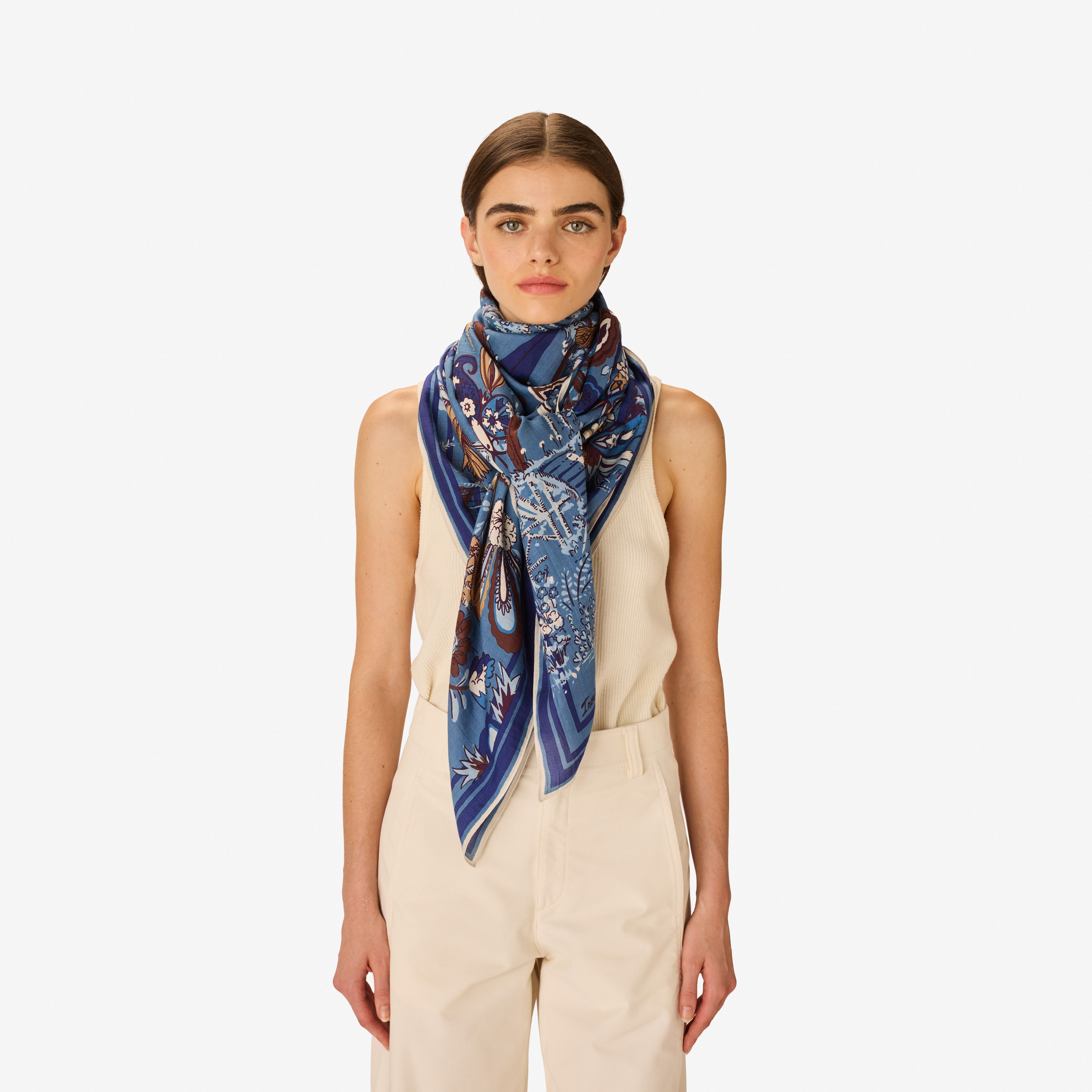 Square 130 - Pagode - Blue