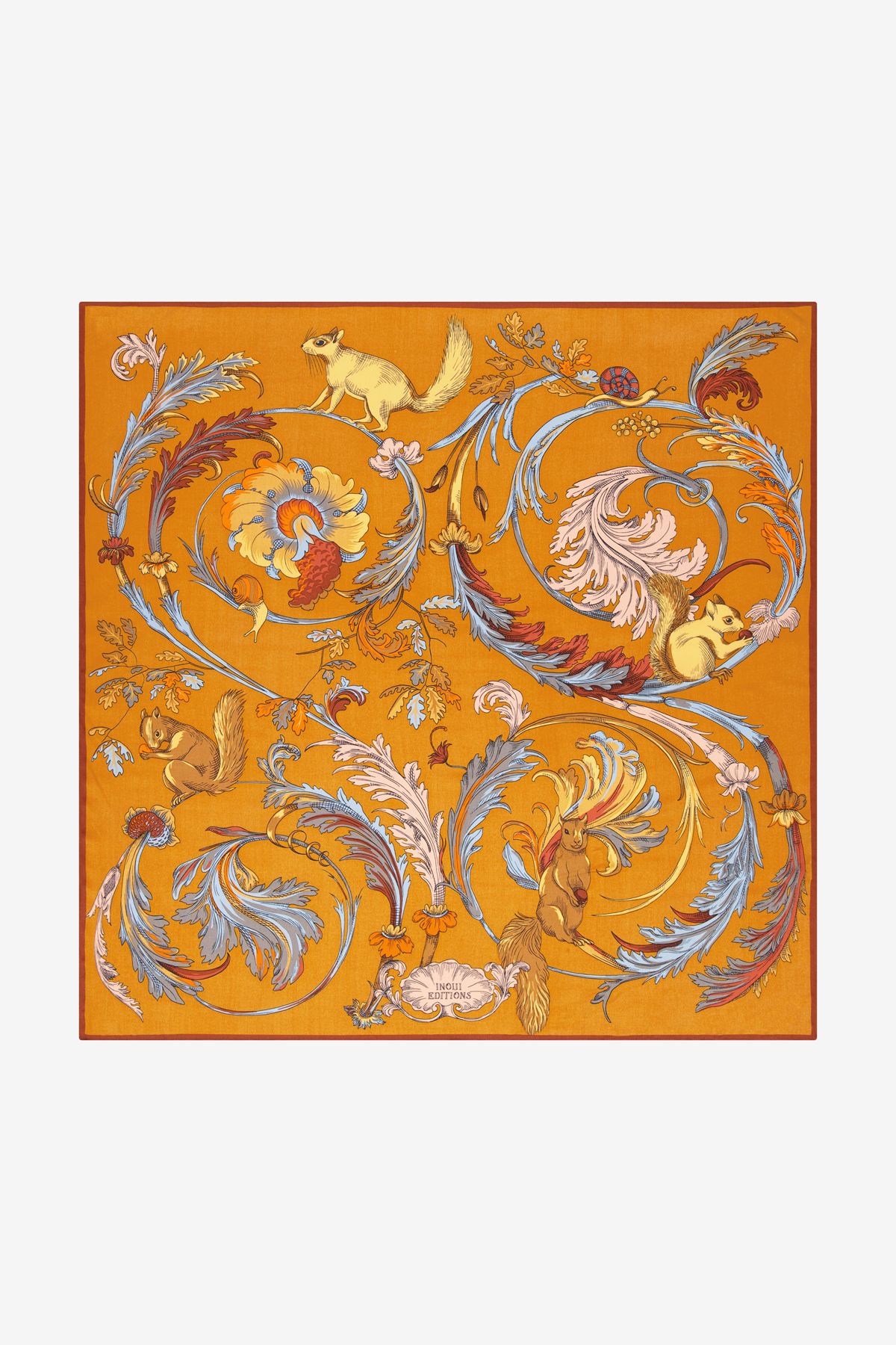 Square 100 - Rococo - Golden Brown