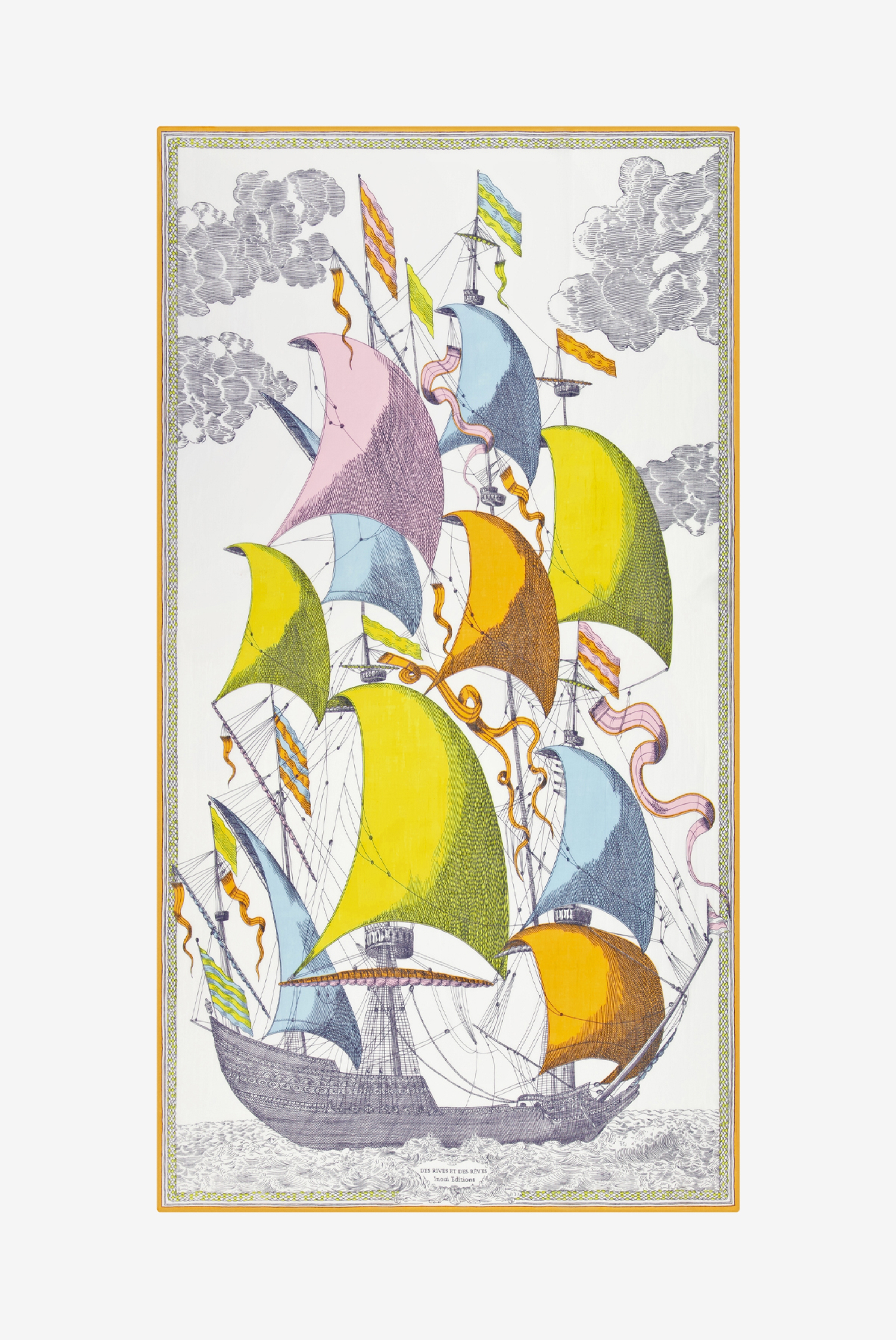 Écharpe 100 - Des Rives et des Reves - Multicolore