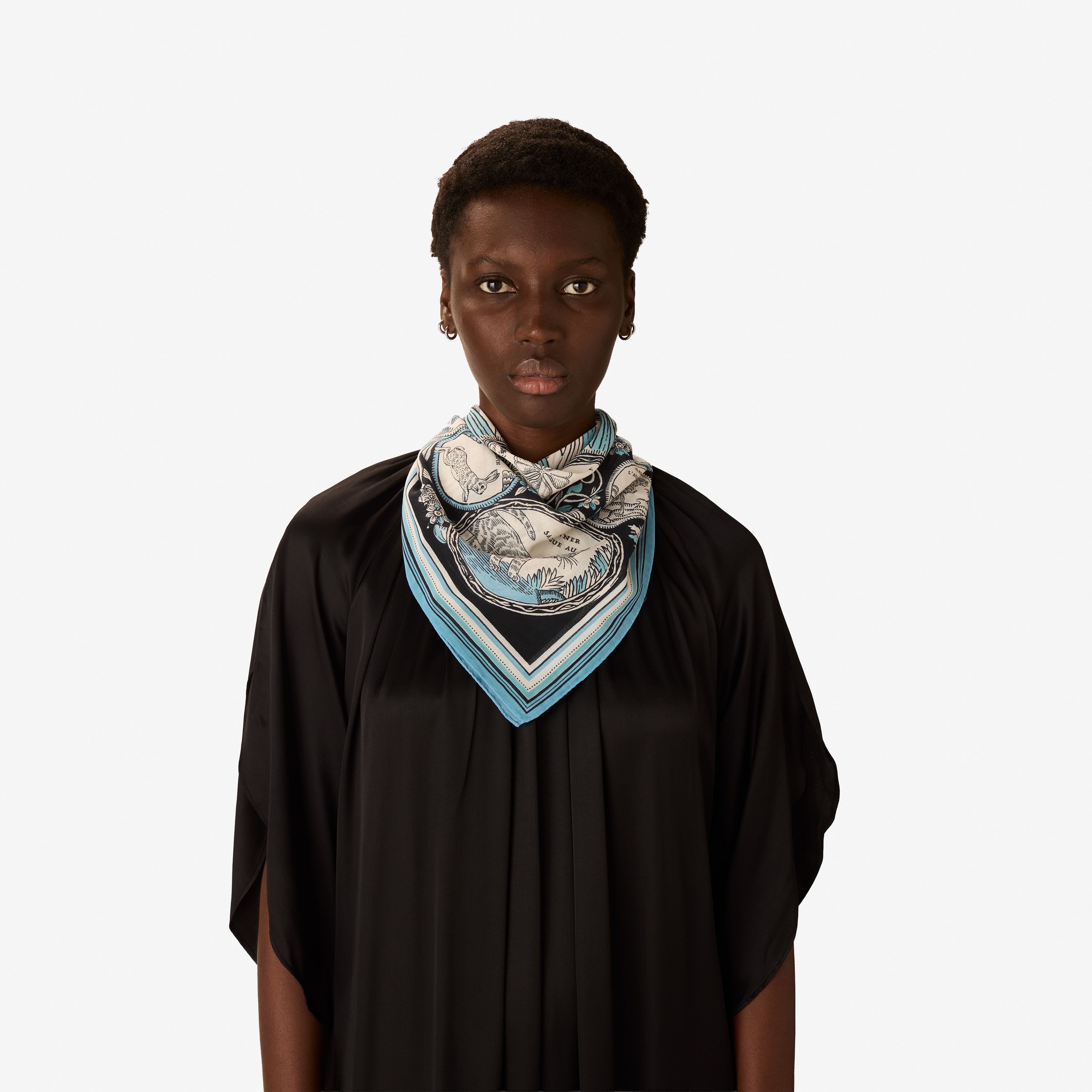 Square 70 Cotton - Chance Inoui - Navy