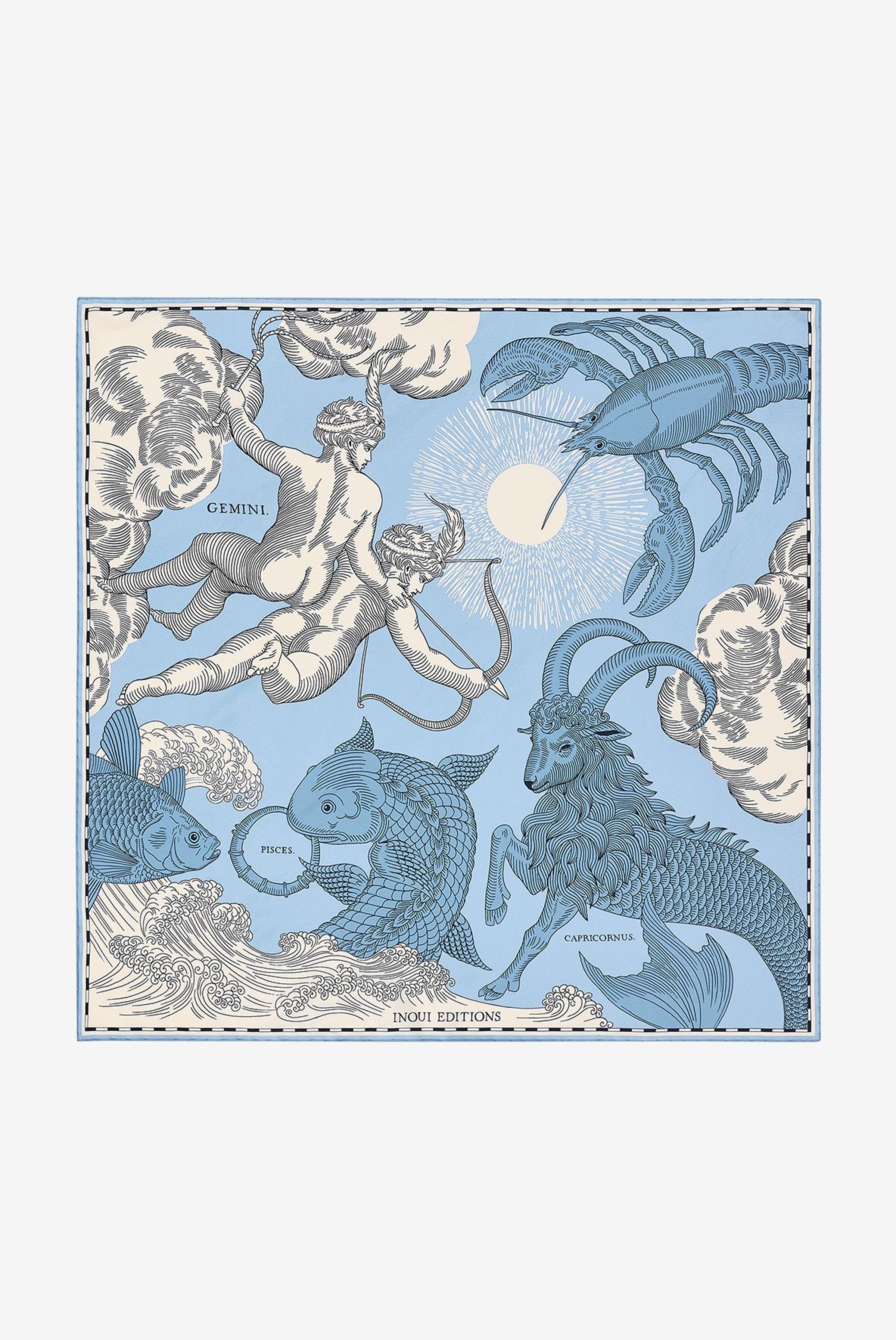 Square 65 - Astro Gemini - Blue