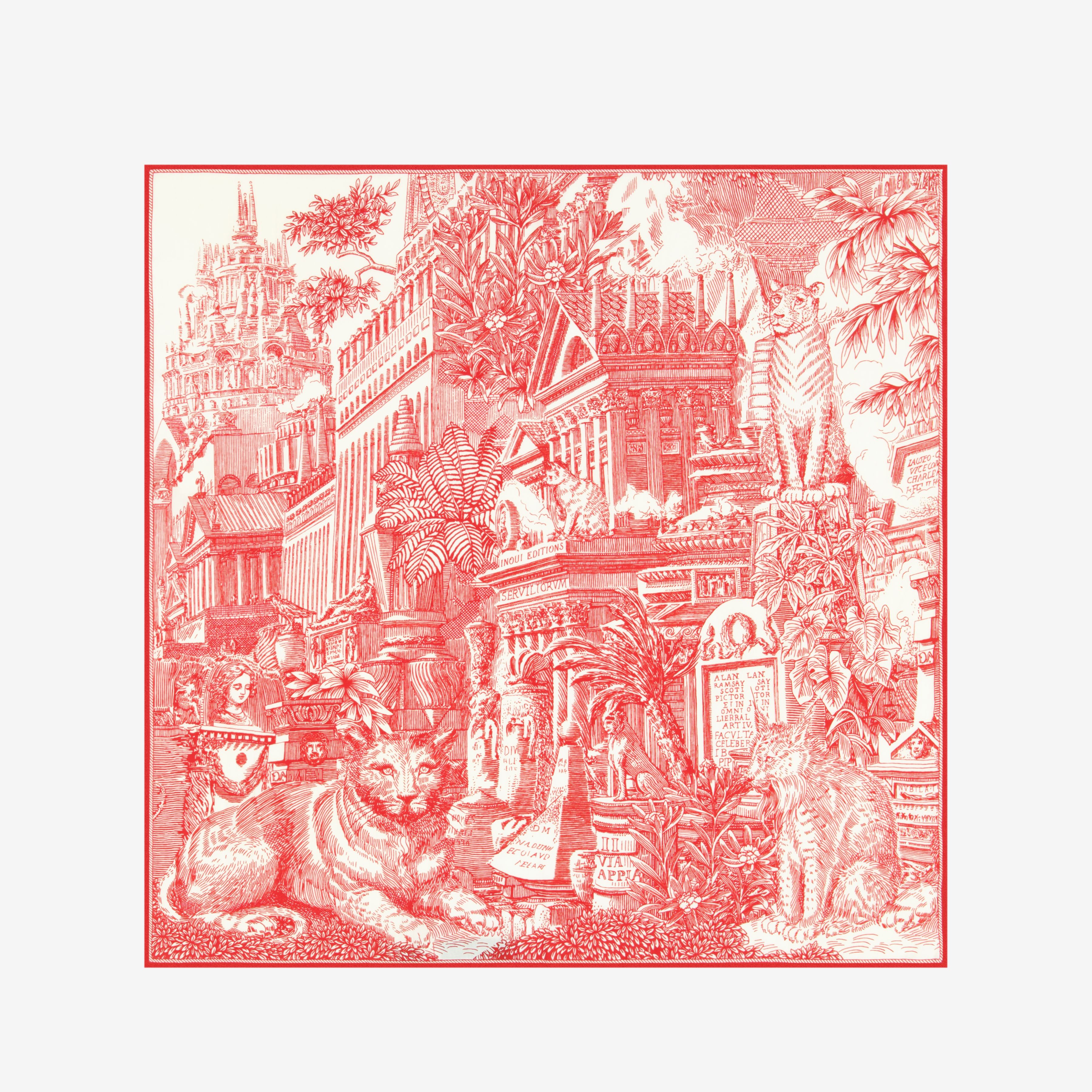 Square 65 - Piranesi - Red