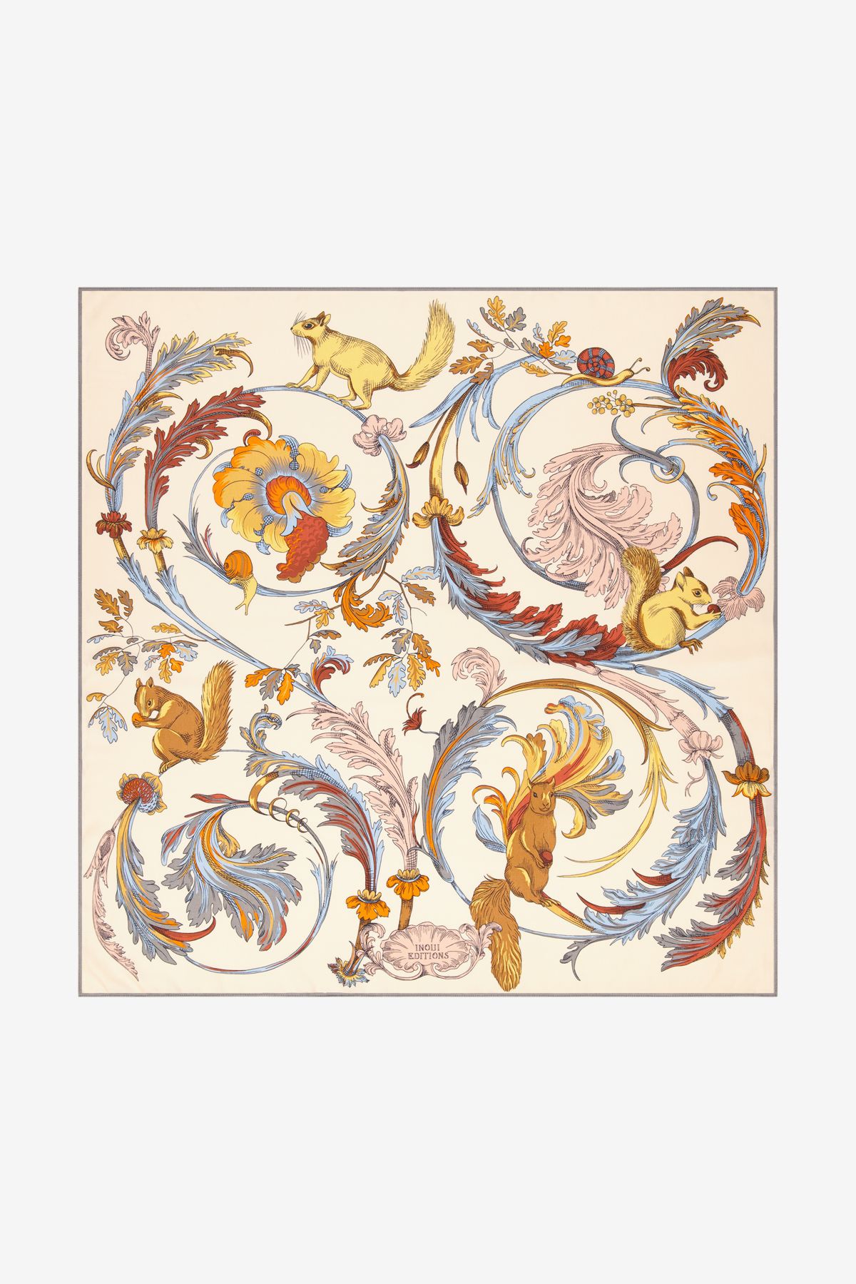 Square 100 - Rococo - White