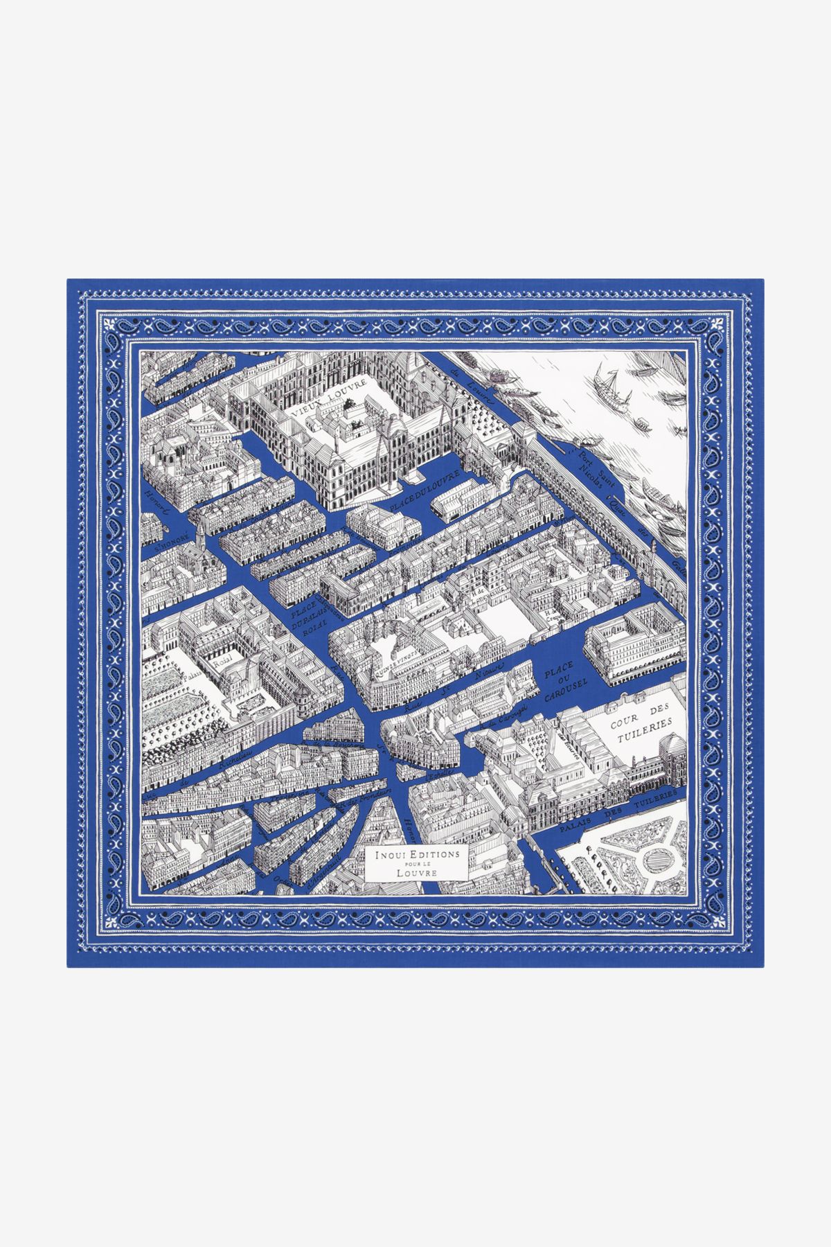 Carré 65 - Louvre - Bleu