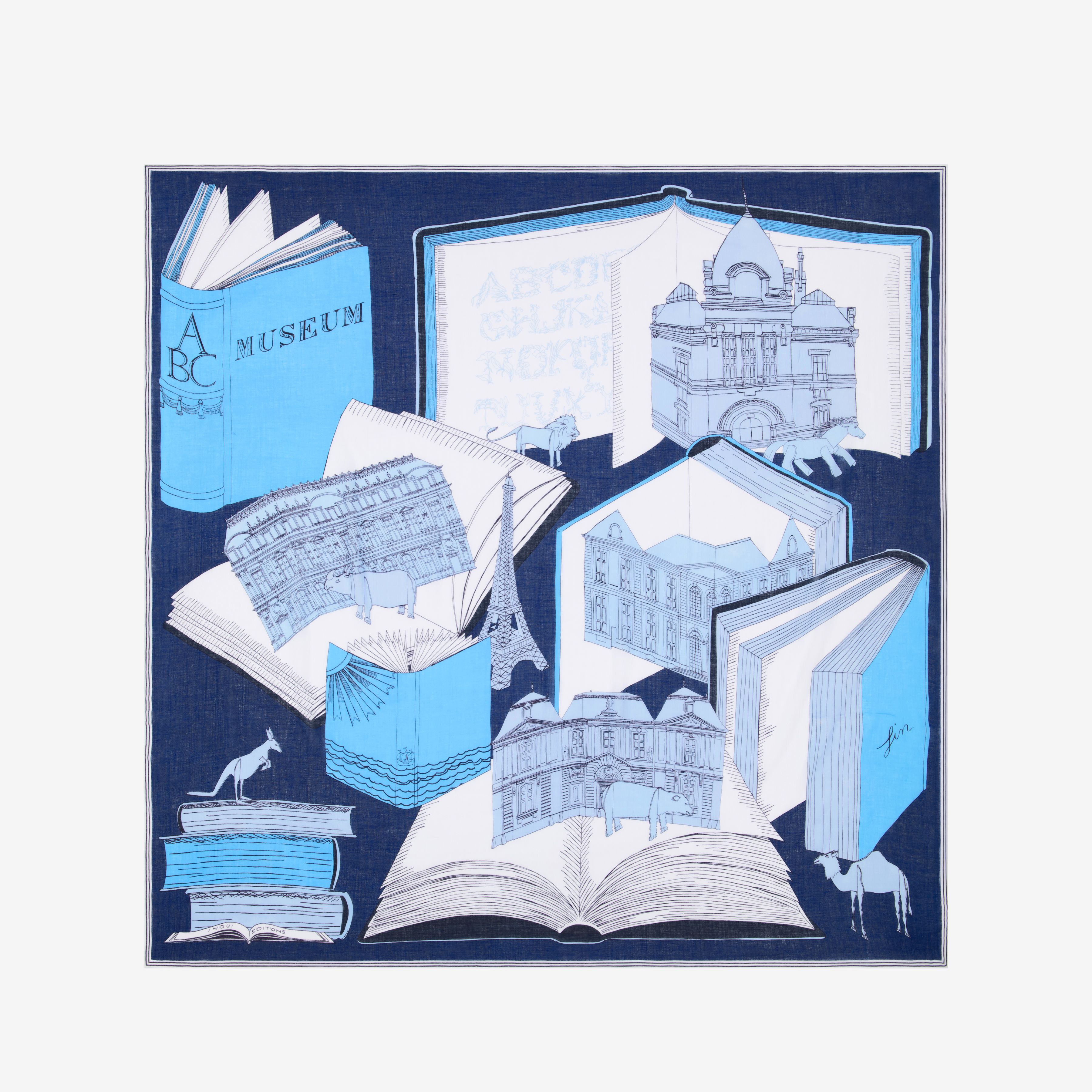 Carré 130 - Museum - Bleu