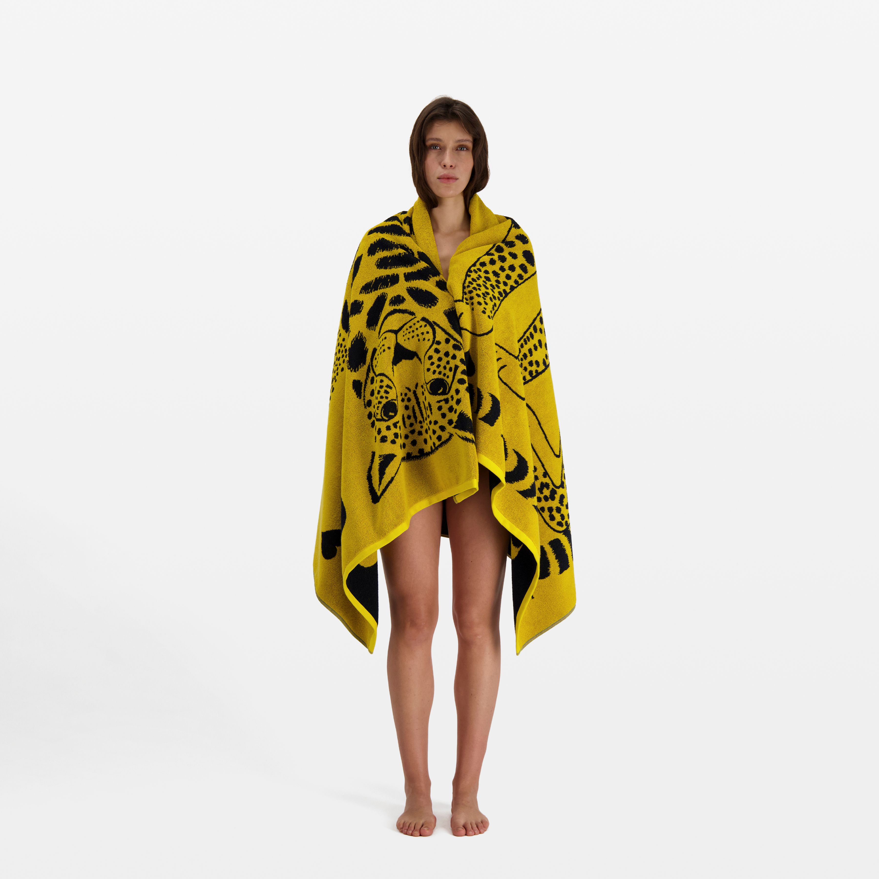 Beach Towel - Queen - Saffron