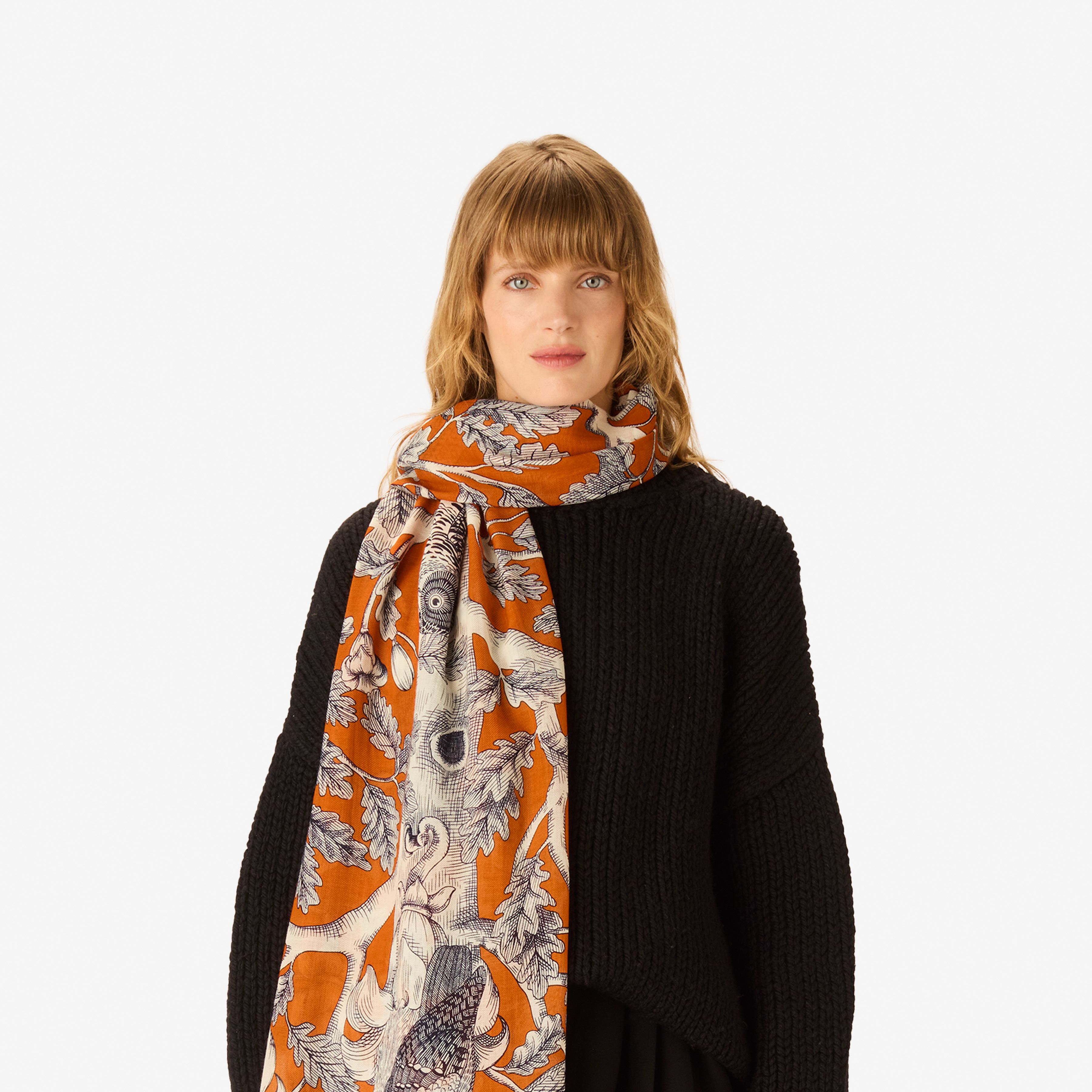 Schal 100 - Archimede - Orange