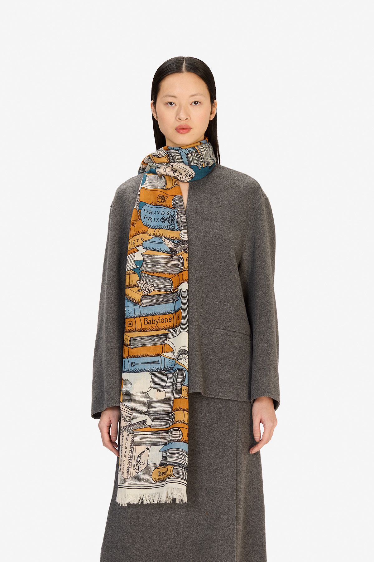 Écharpe 70 - Editions - Bleu Marine