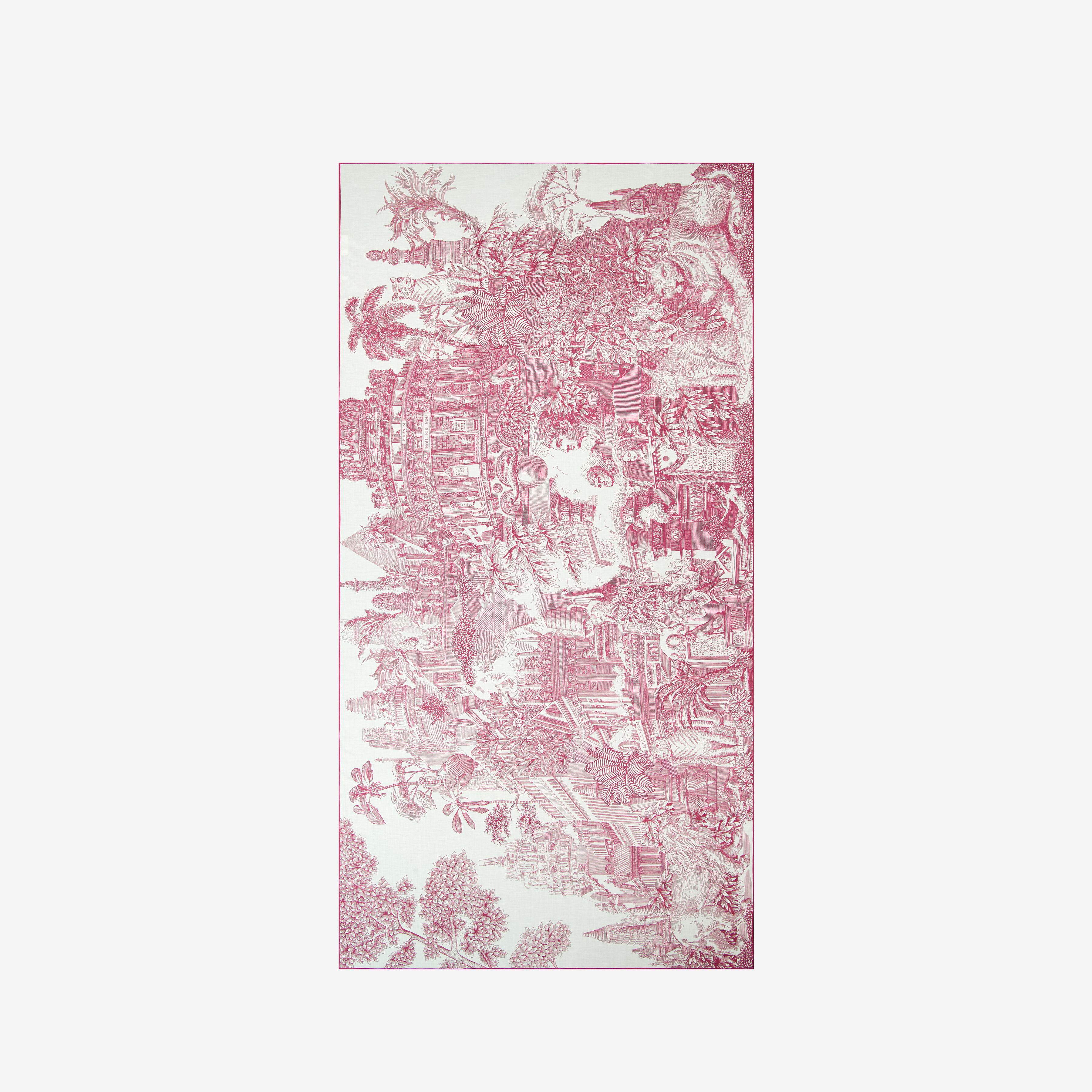Scarf 100 - Piranesi - Red