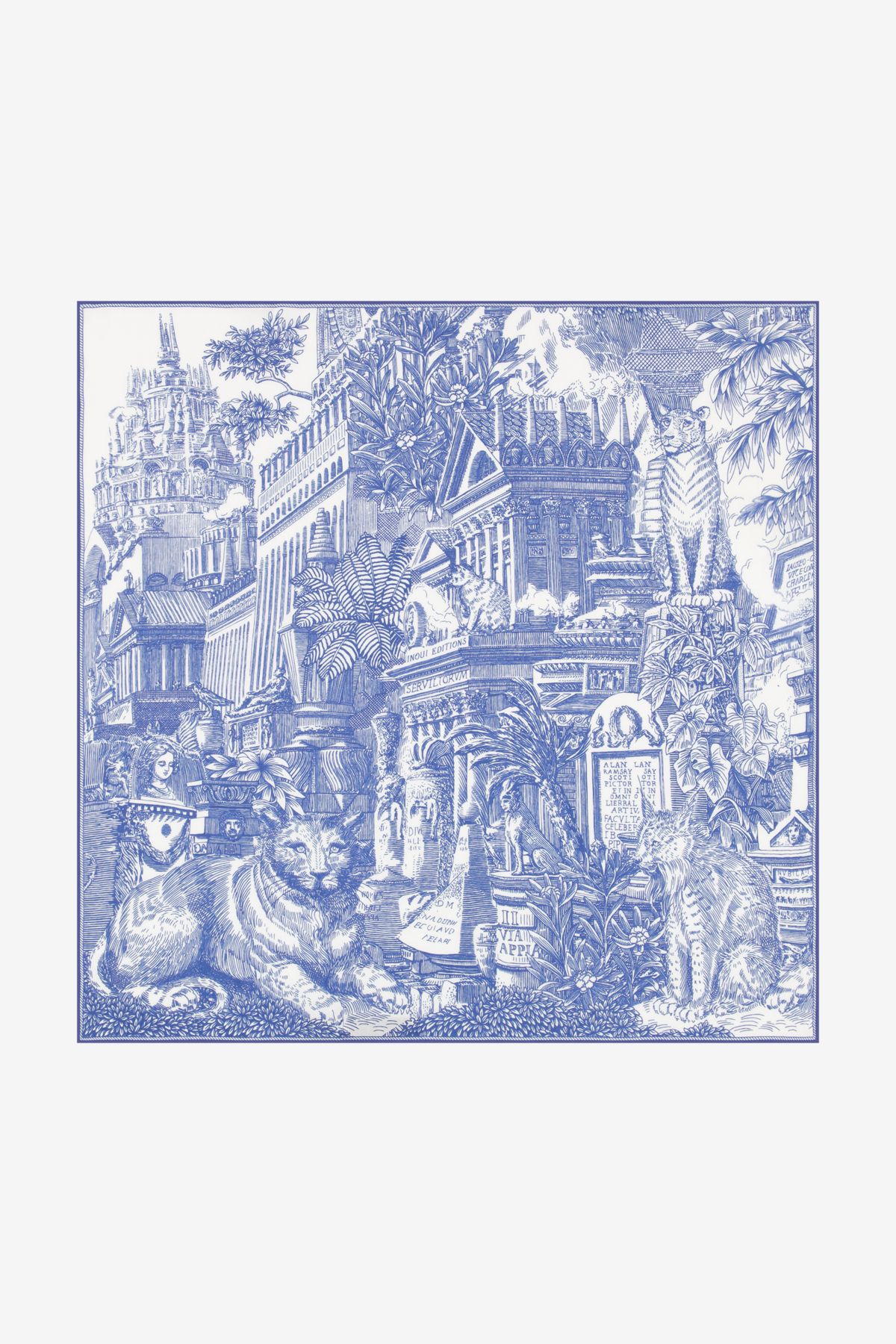 Carré 65 - Piranesi - Bleu