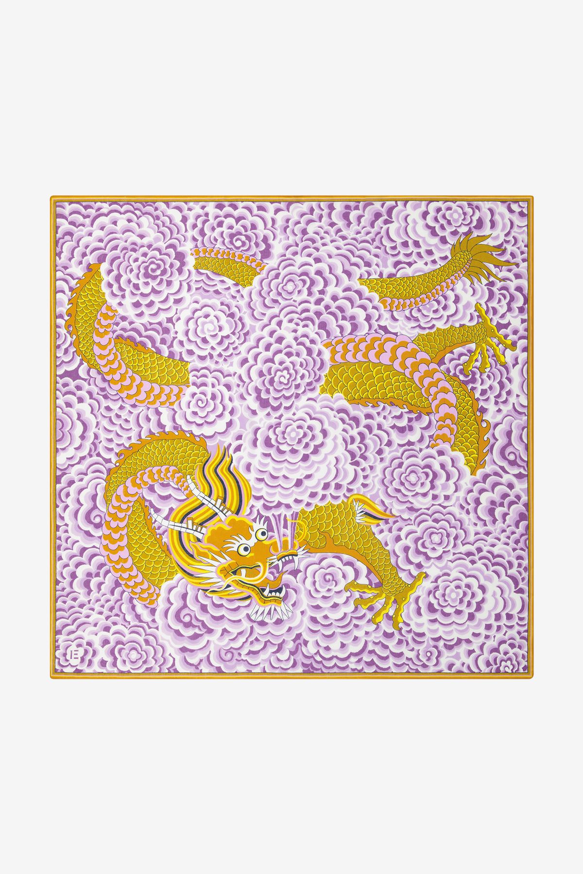 Carré 130 - Dragon - Jaune