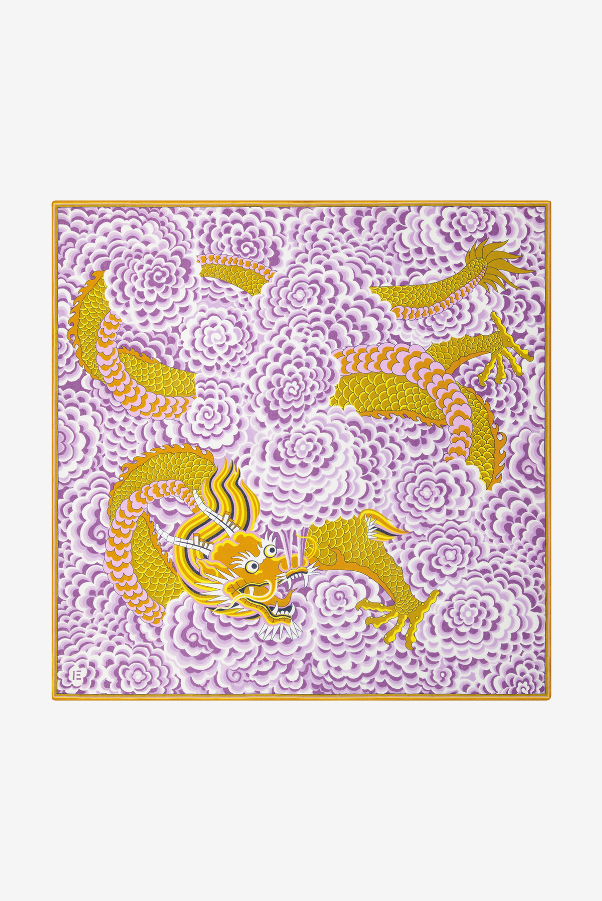 Carré 130 - Dragon - Jaune