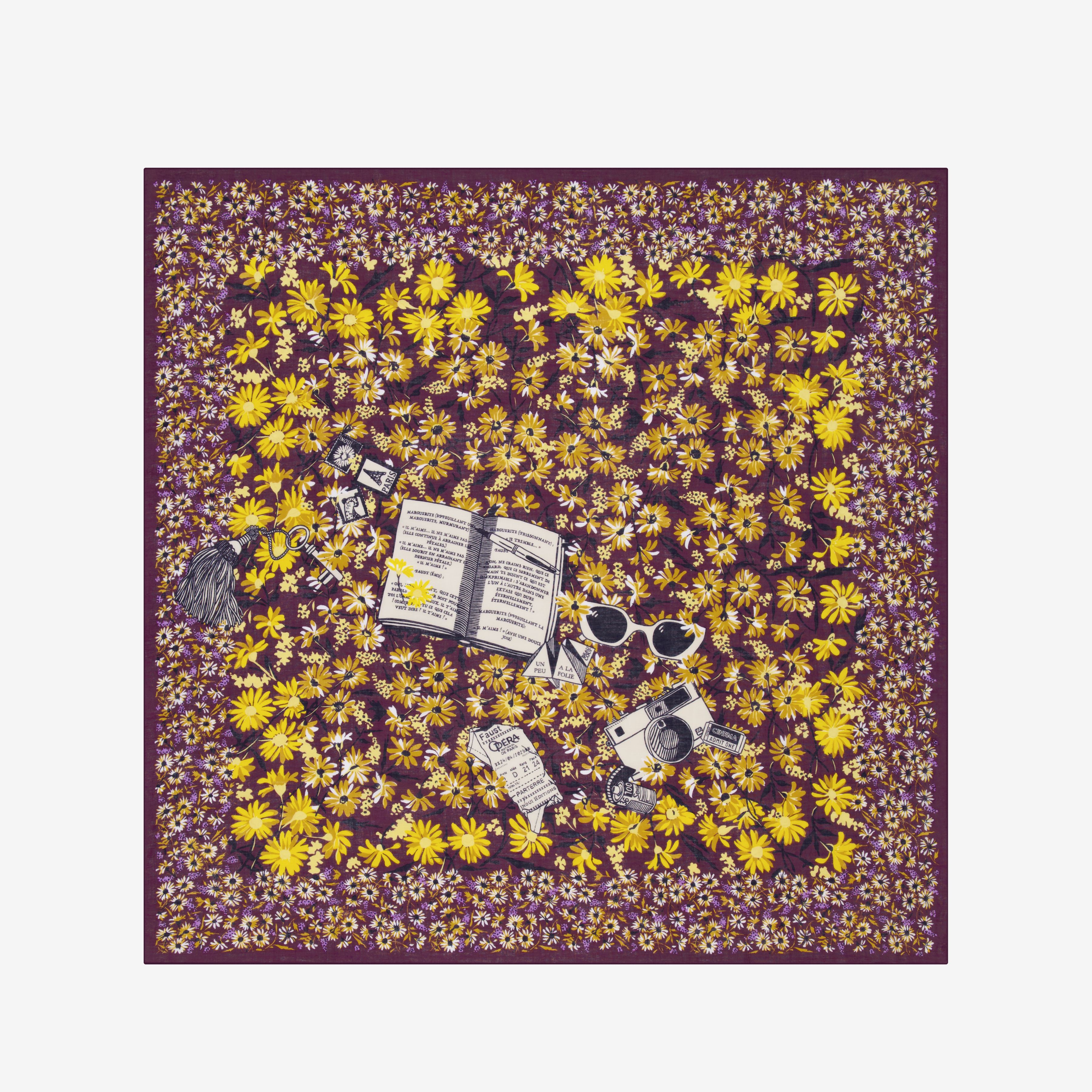 Carré 100 - Faust - Jaune