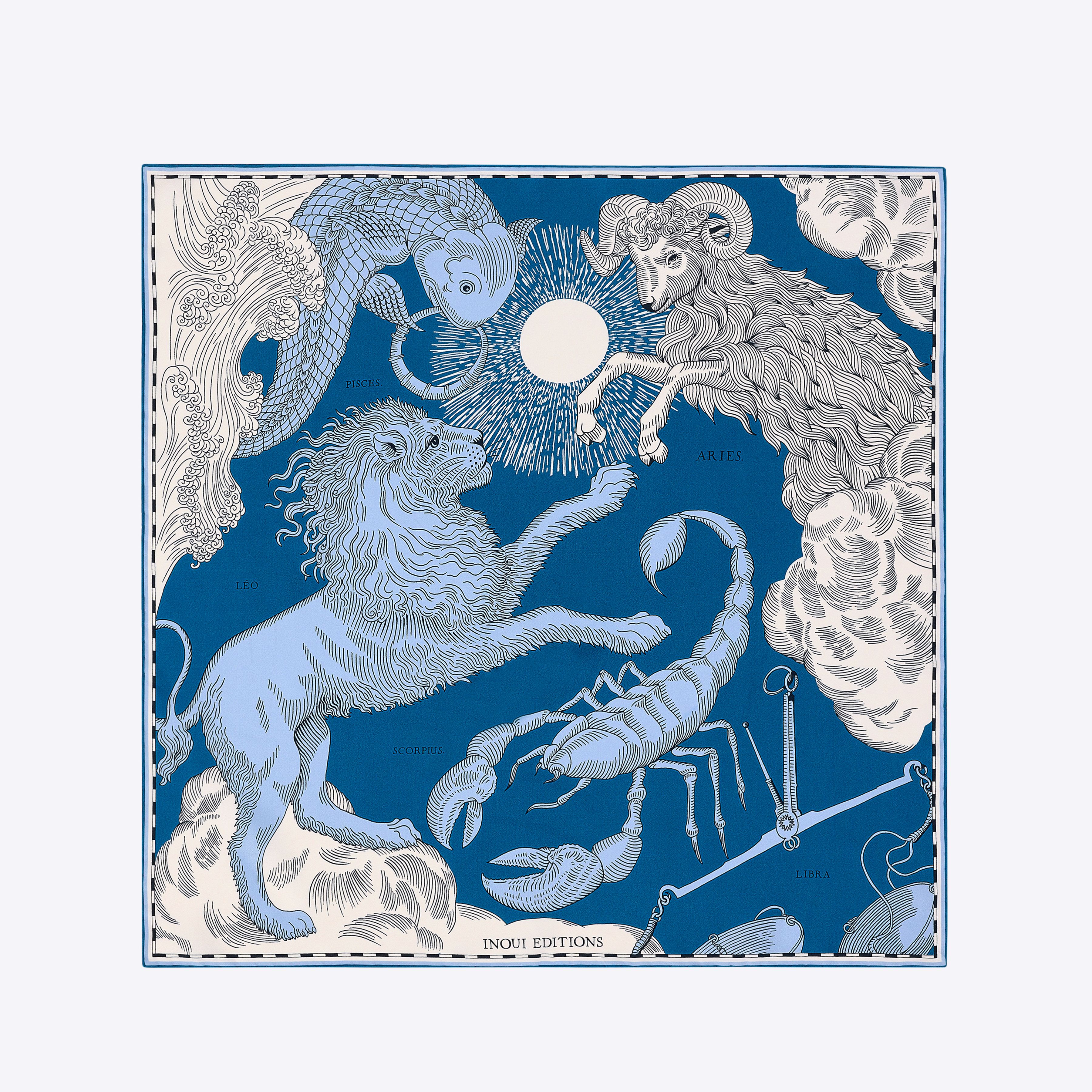 Square 65 - Astro Aries - Blue