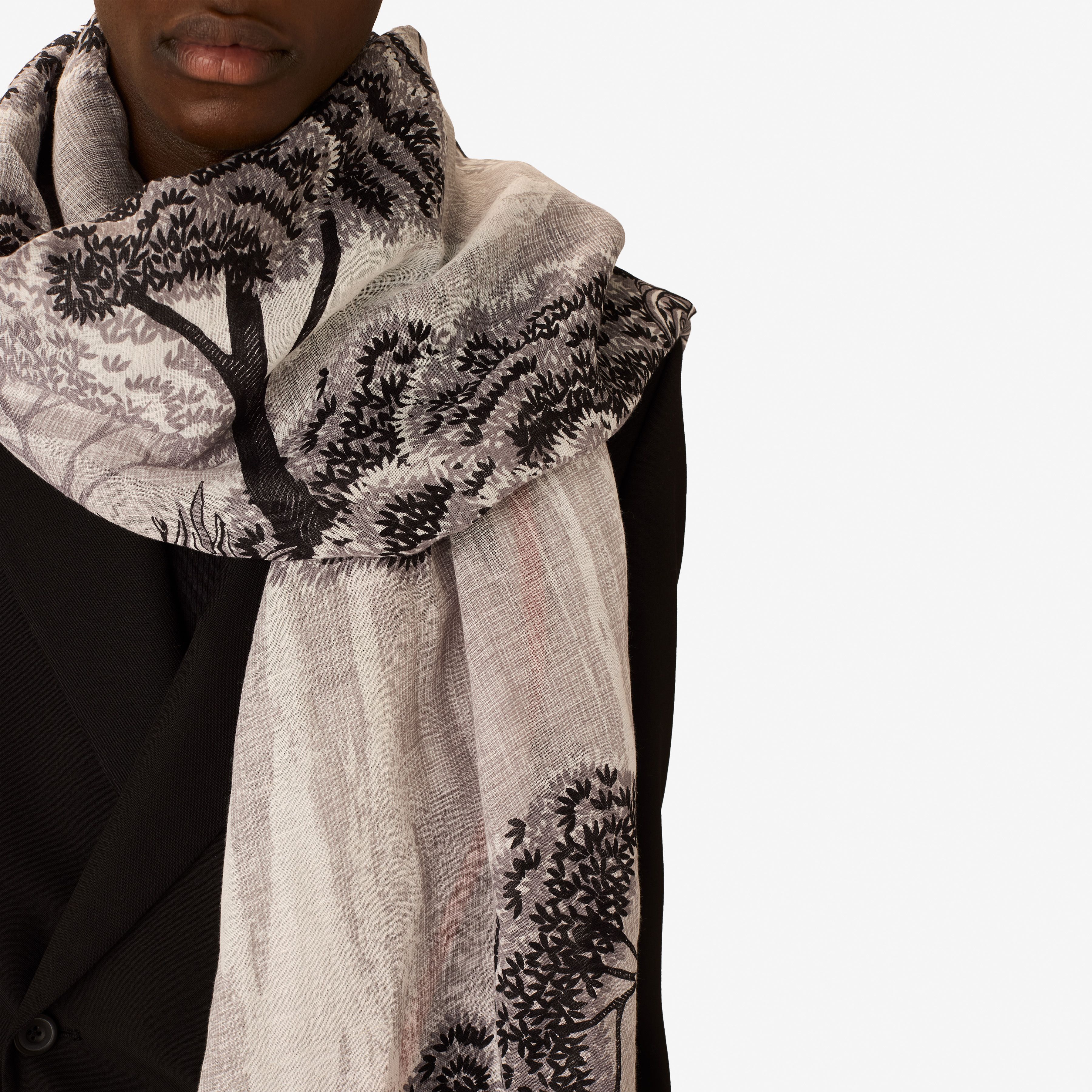 Scarf 70 - Ambroise - Grey