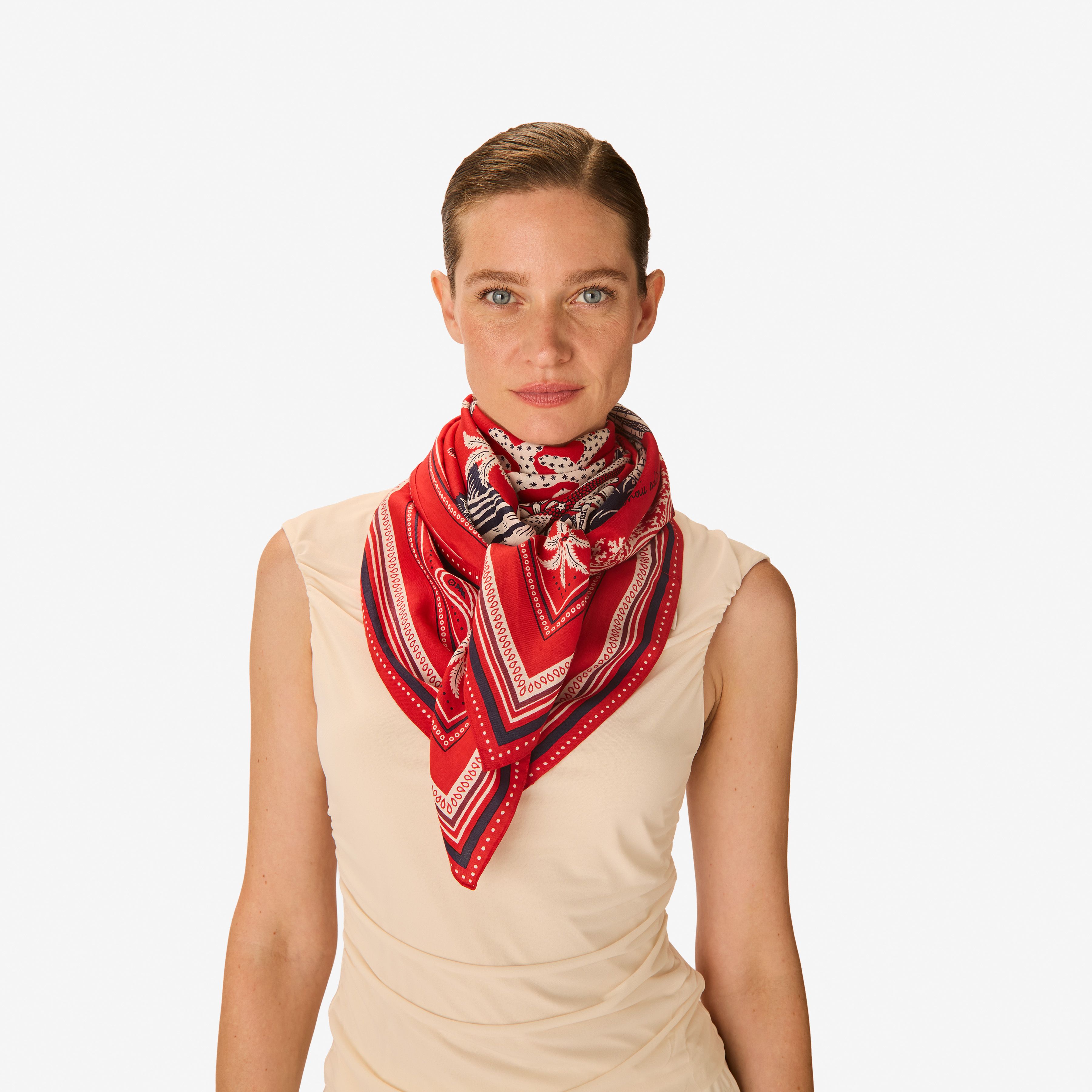 Square 100 - Neptune - Red