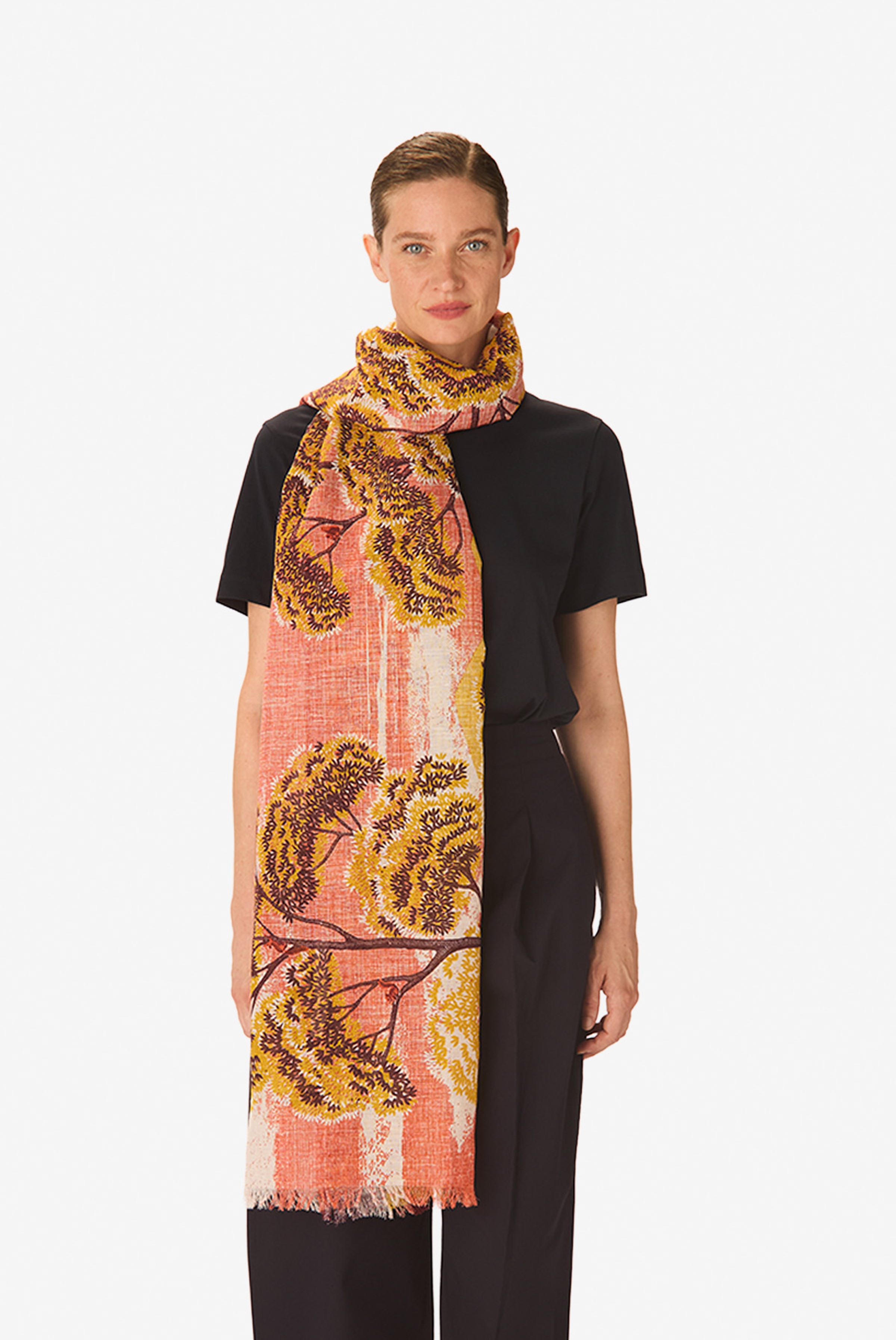 Écharpe 70 - Ambroise - Jaune