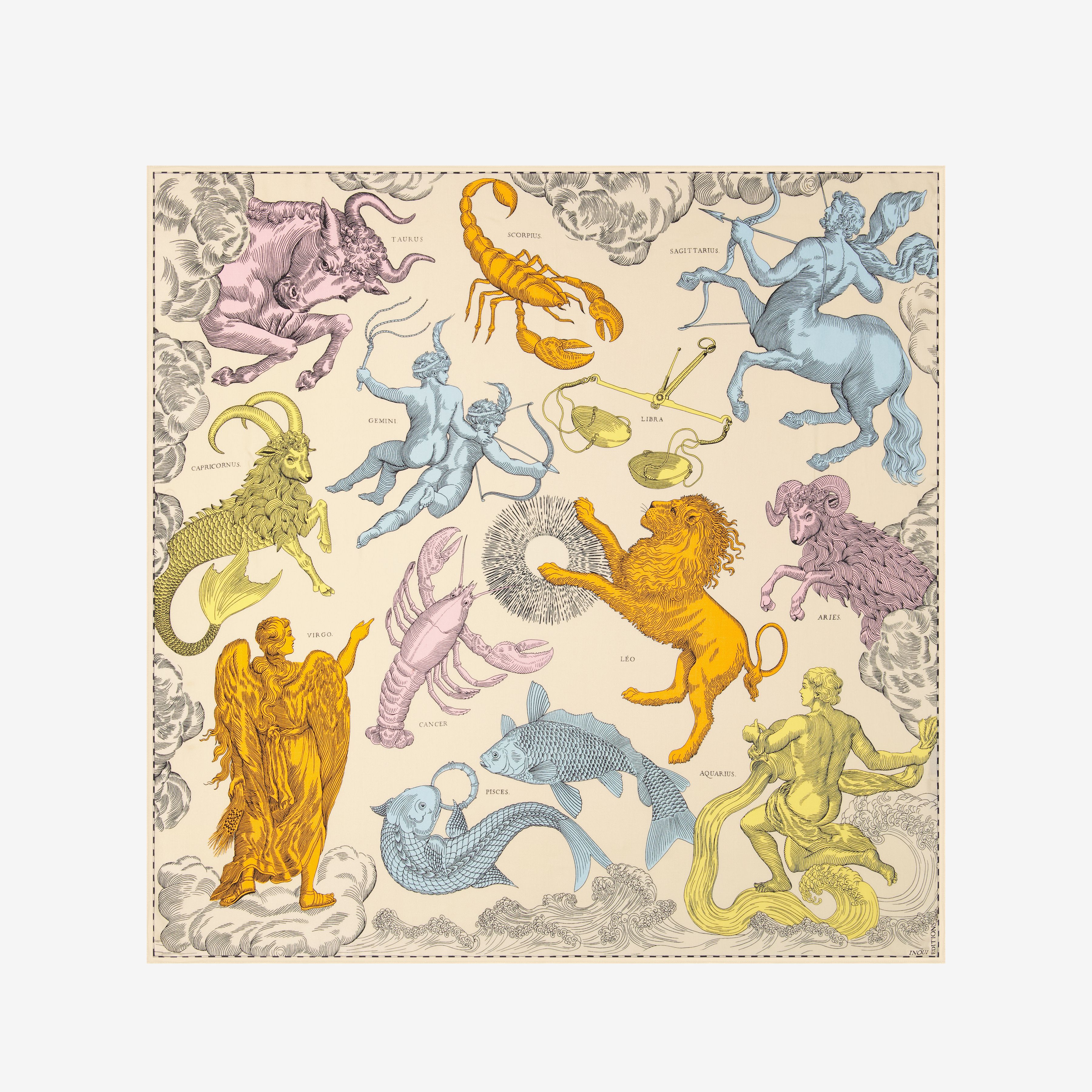 Square 100 - Astrologie - Multicolor