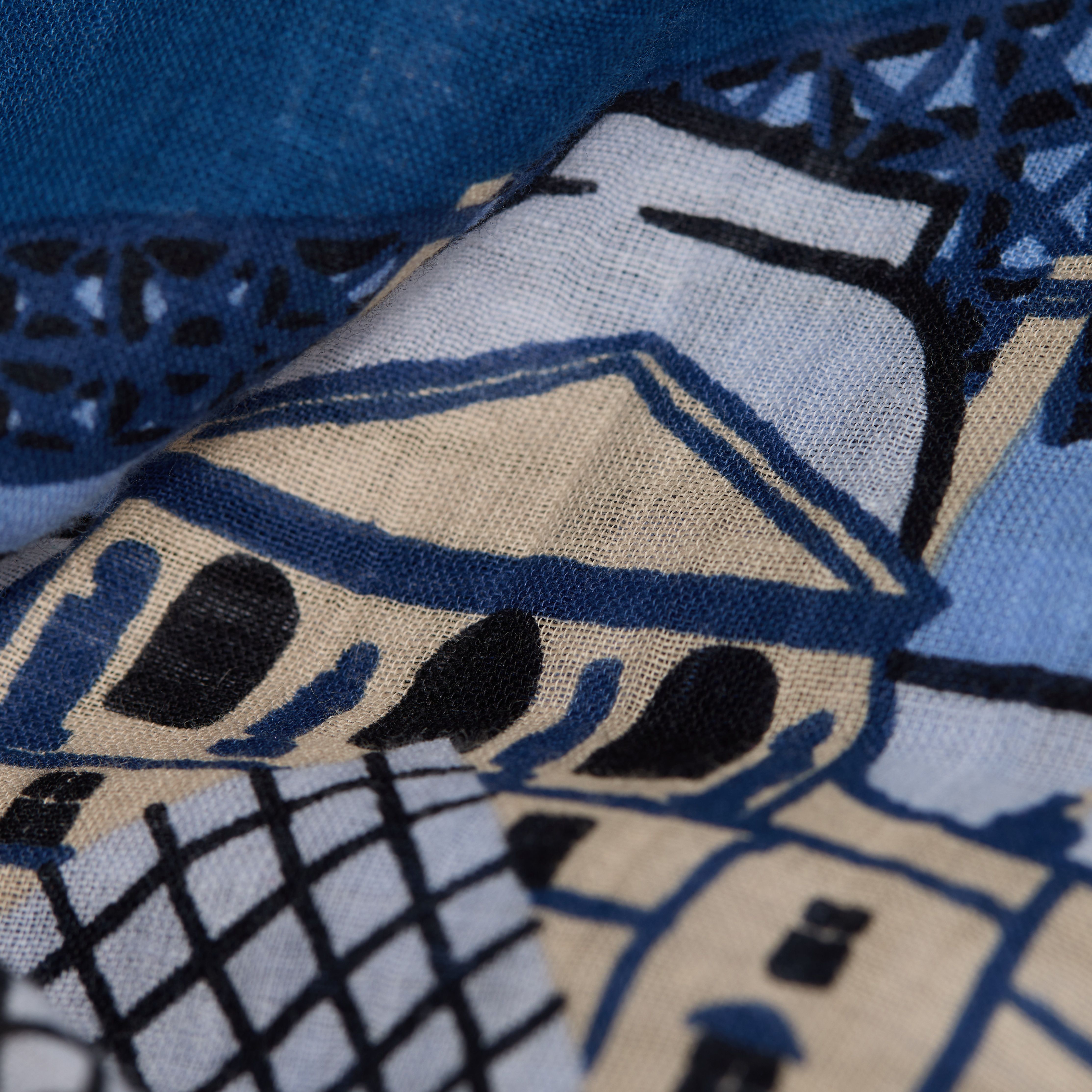 Square 100 - J'Aime Paris - Blue