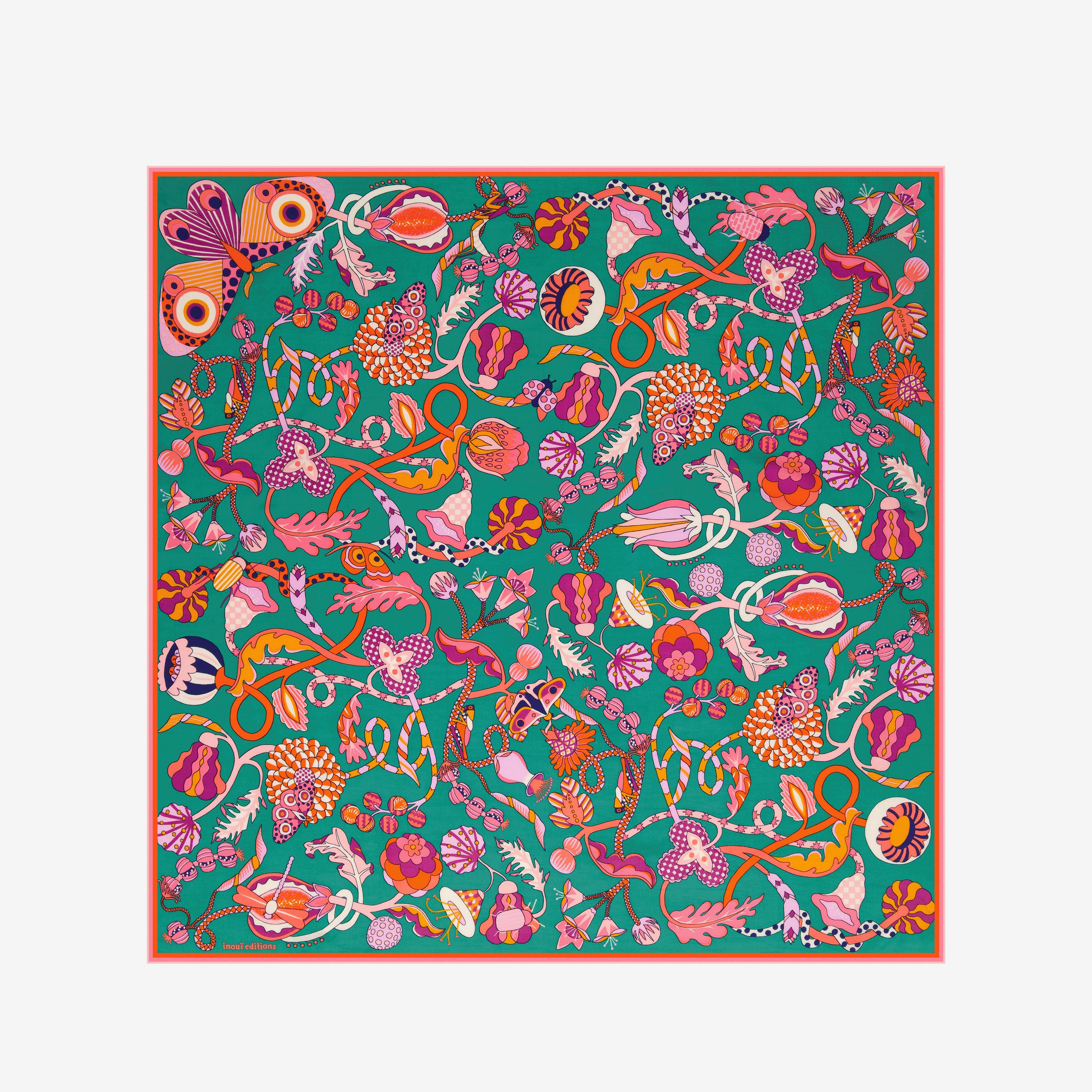 Square 100 - Botanique - Emerald