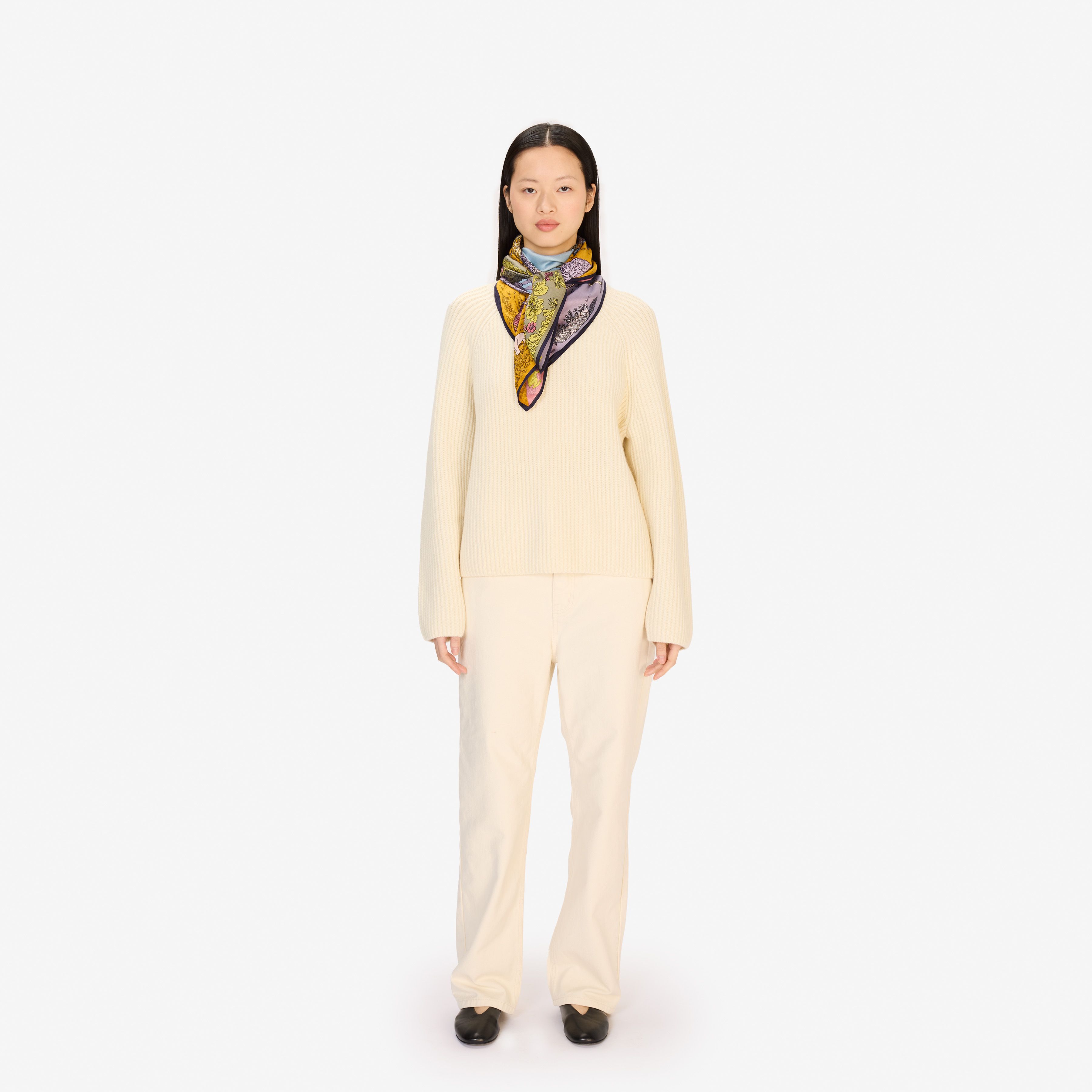 Carré 100 - Quatre Saisons - Pastel