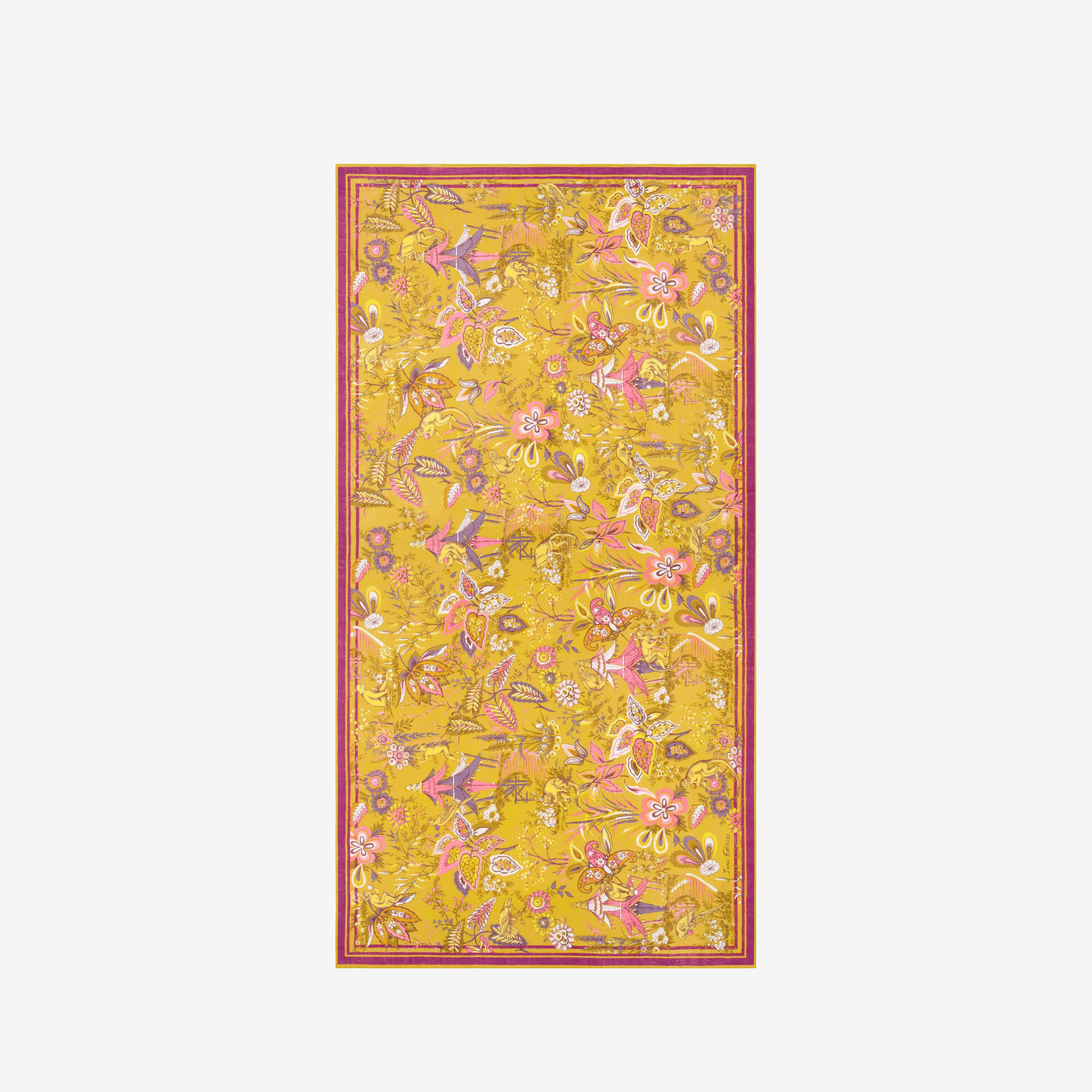 Écharpe 100 - Pagode - Jaune