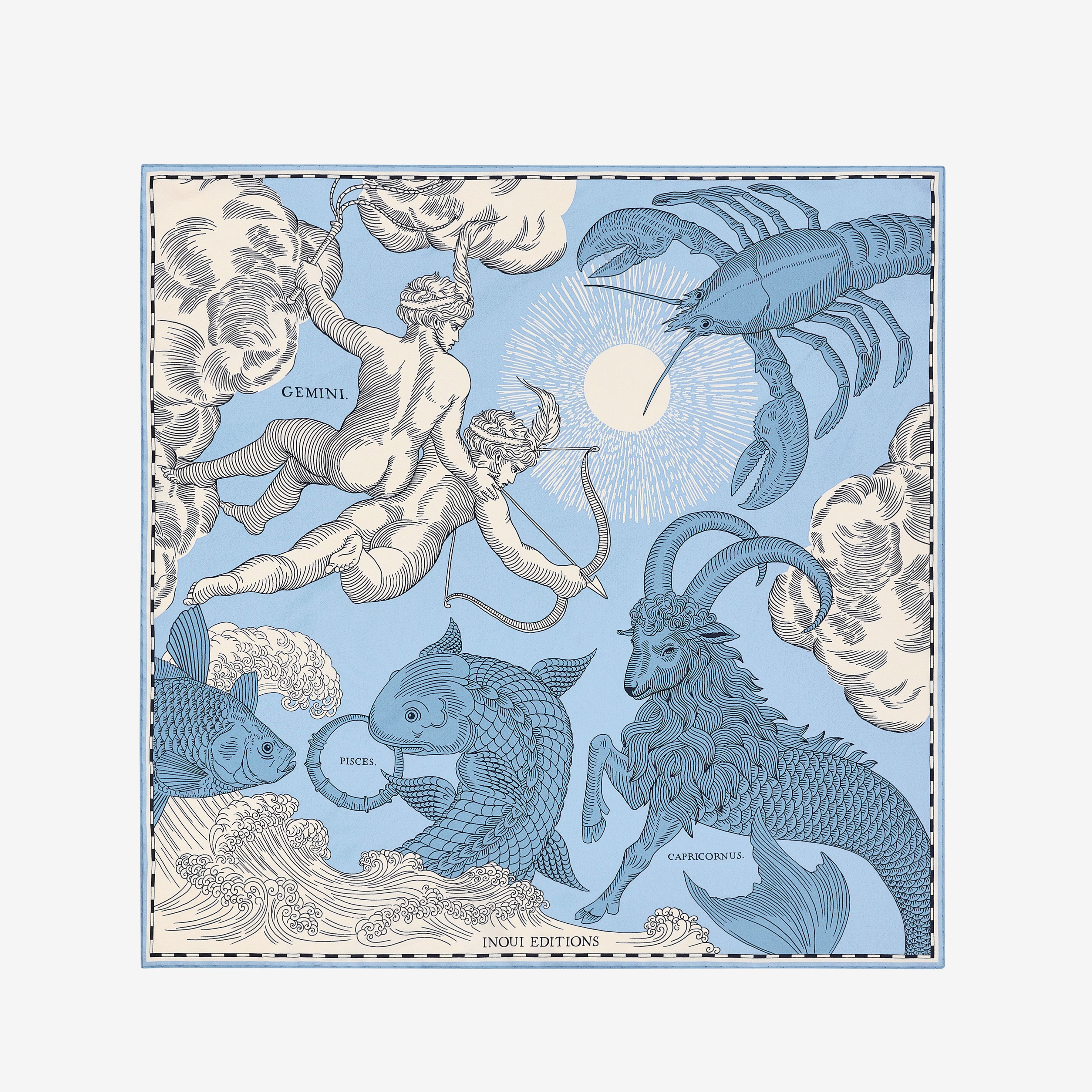 Square 65 - Astro Gemini - Blue