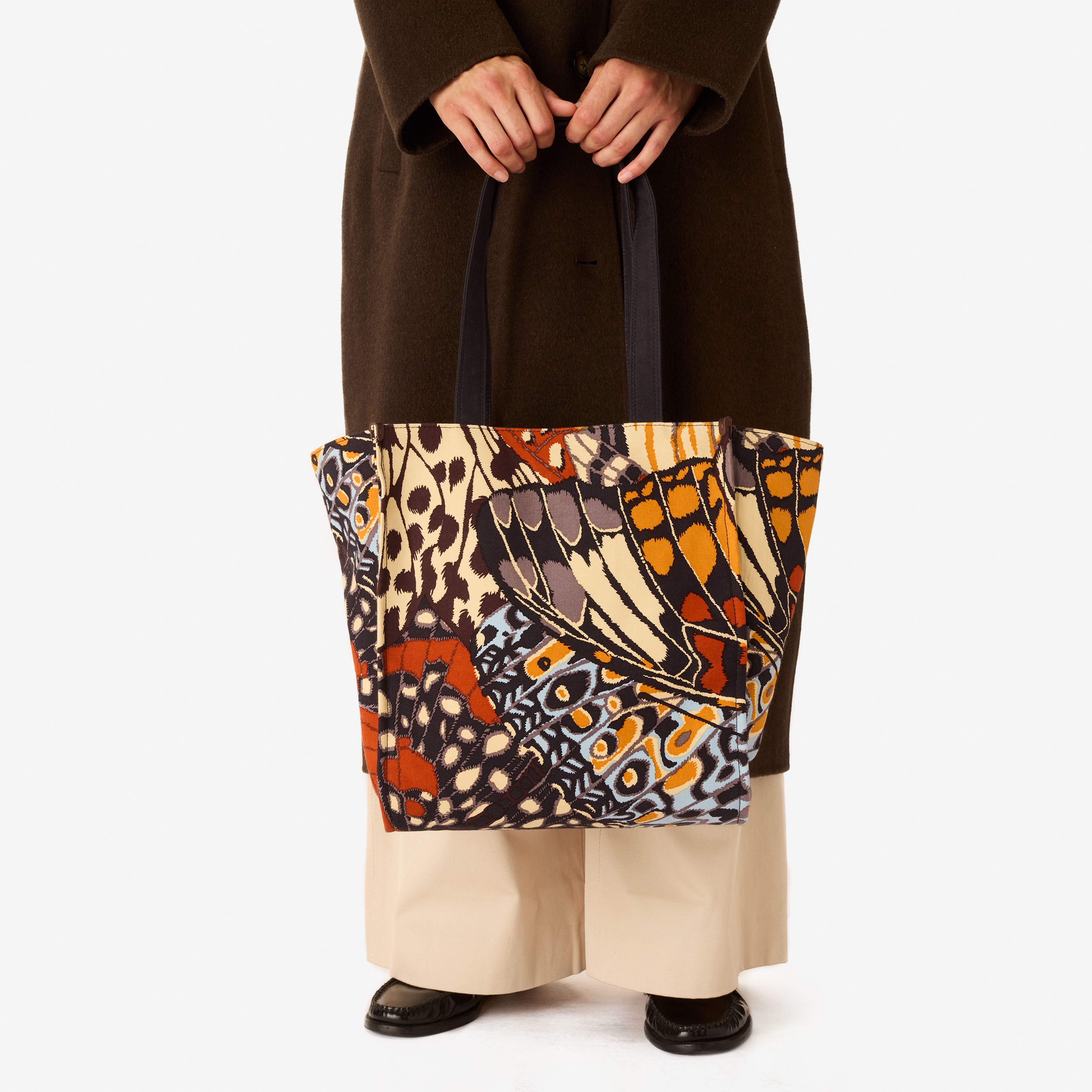 Totebag - Papillons - Natural