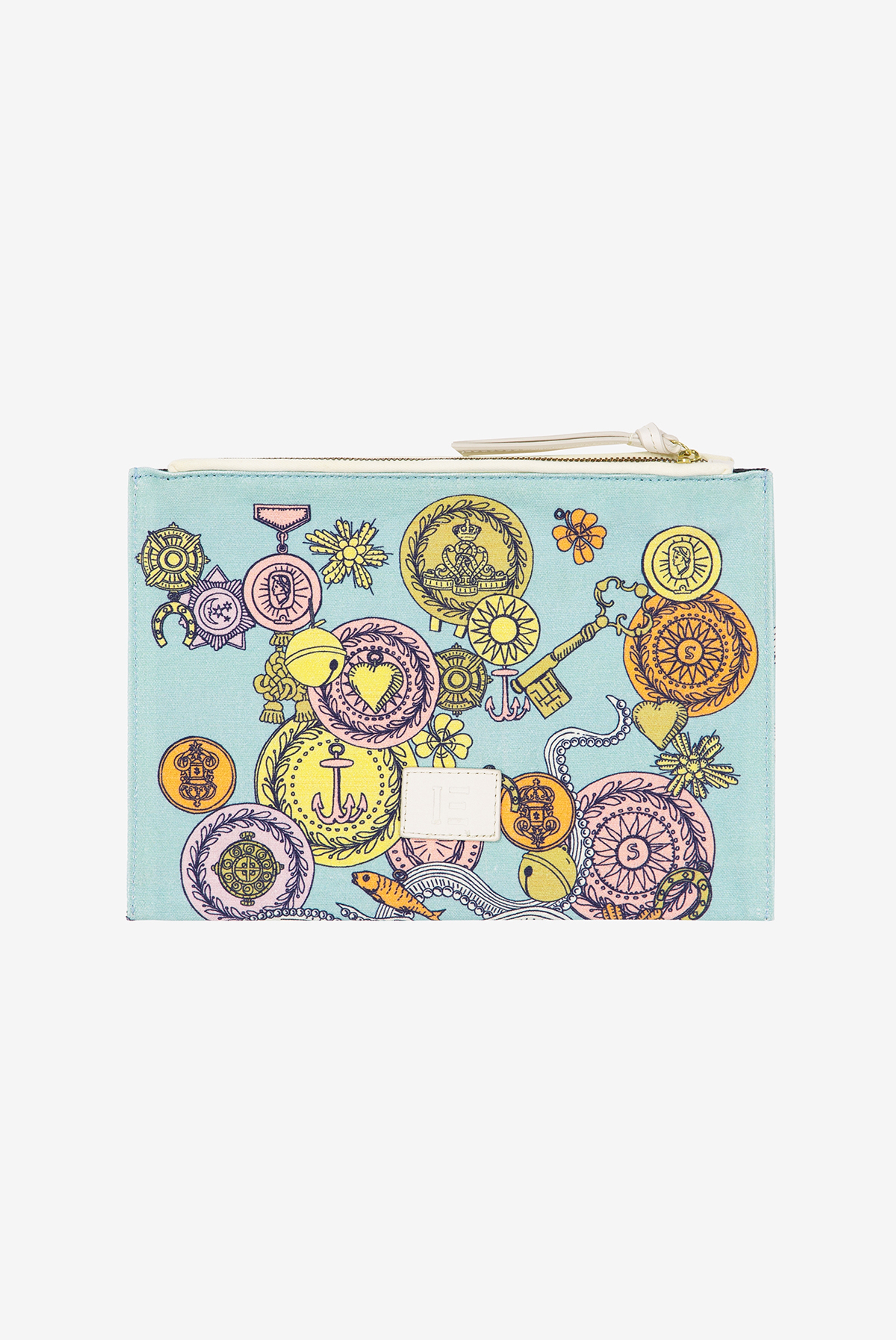 Pochette - Octopus - Turquoise