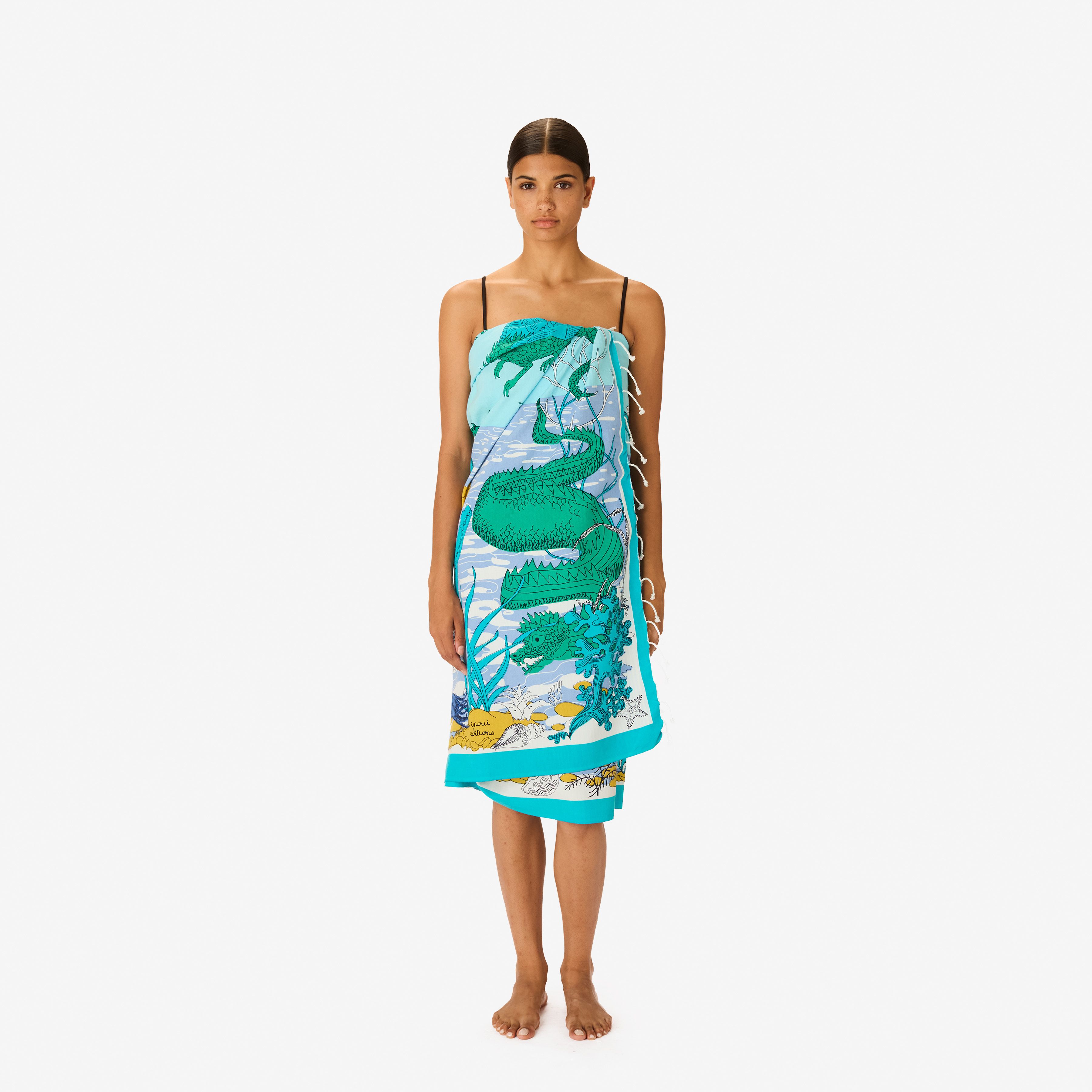 Fouta 100 - Fantastique - Emeraude