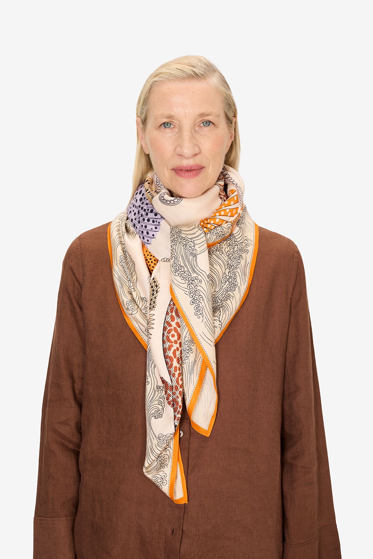 Carré 130 - Poseidon - Pastel