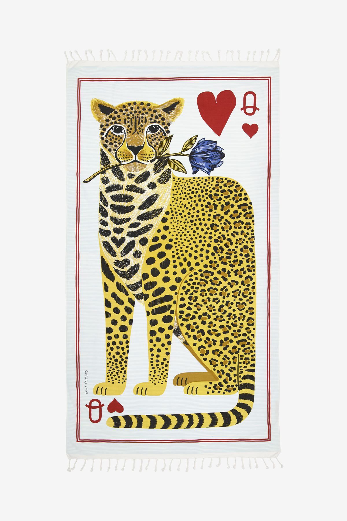 Fouta 100 - Queen - Jaune