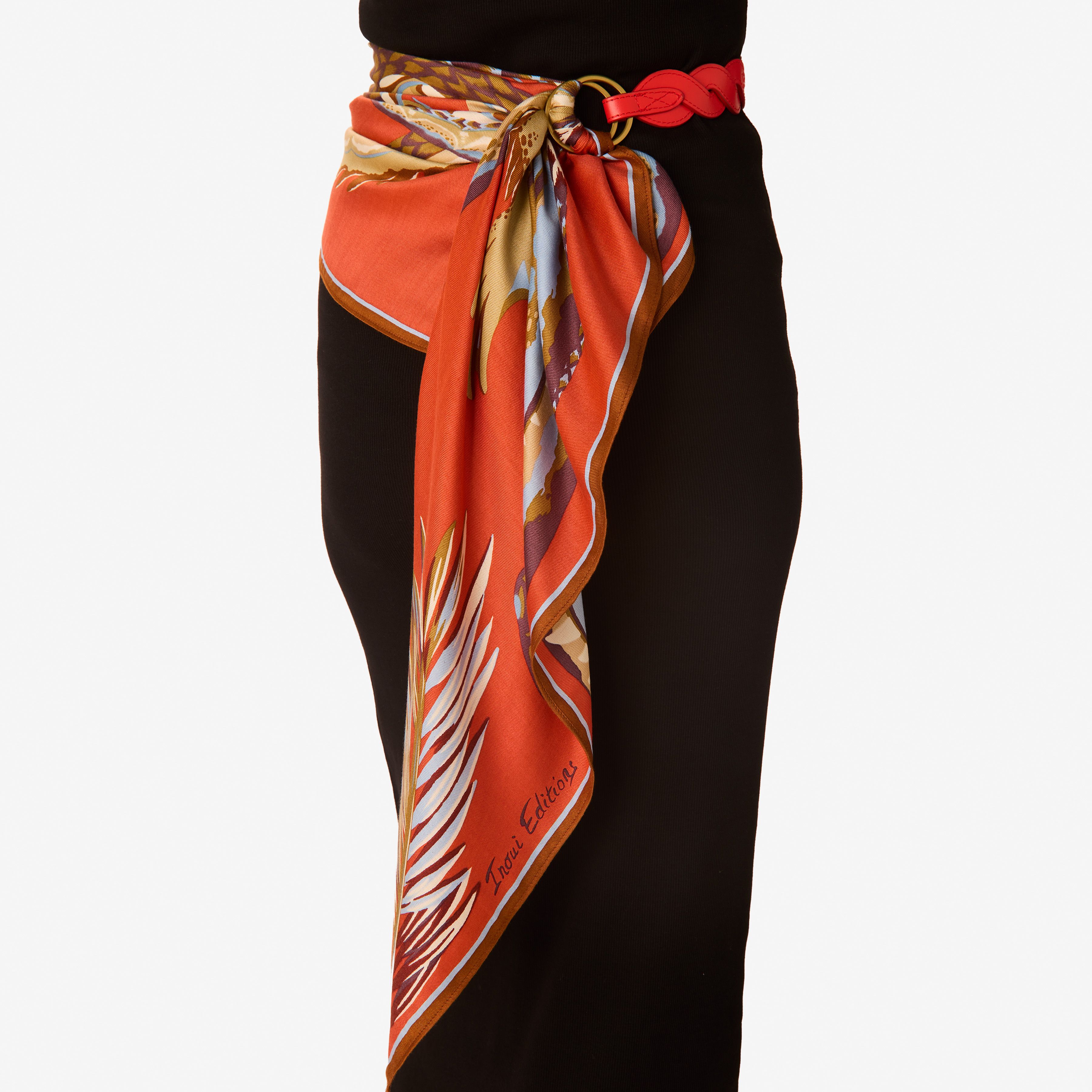 Anse En Cuir - Braid - Rouge