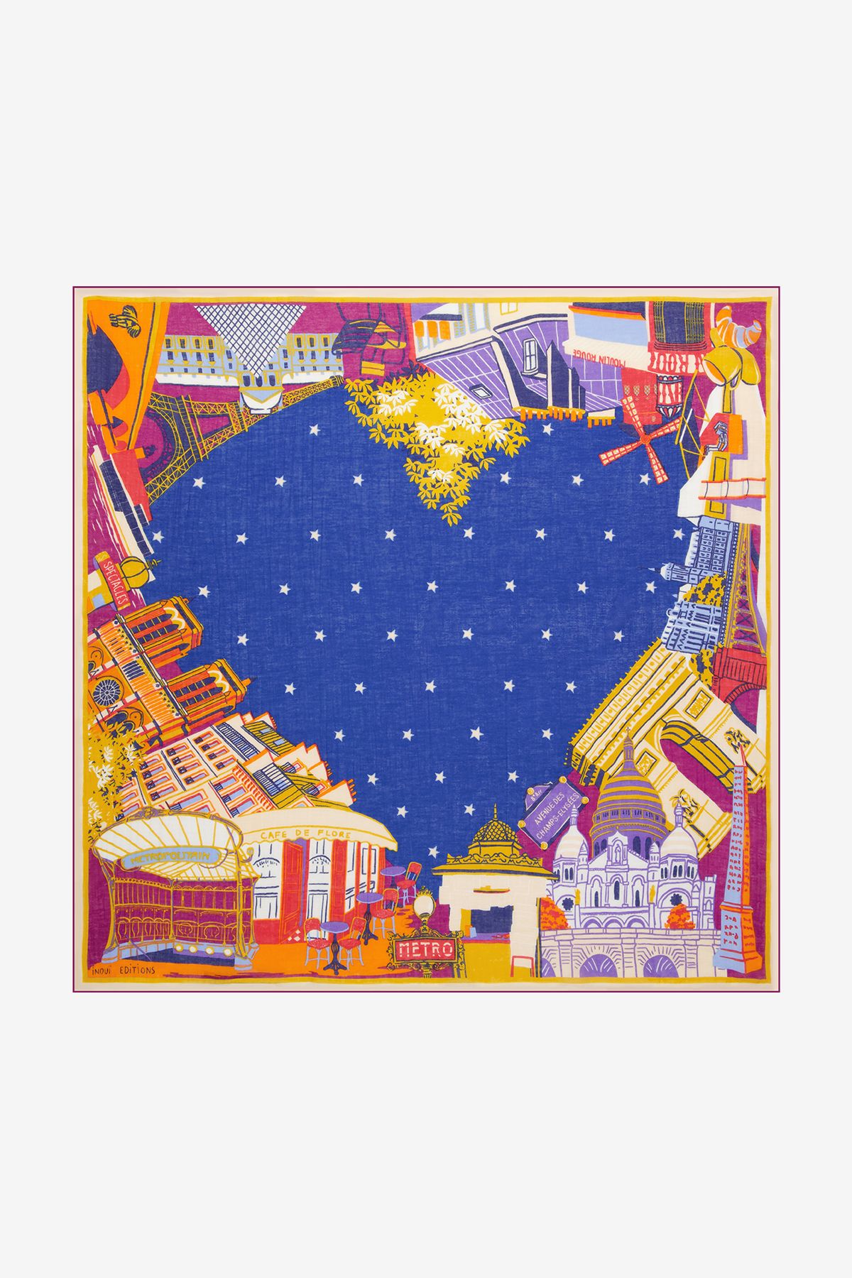 Carré 100 - J'Aime Paris - Nuit