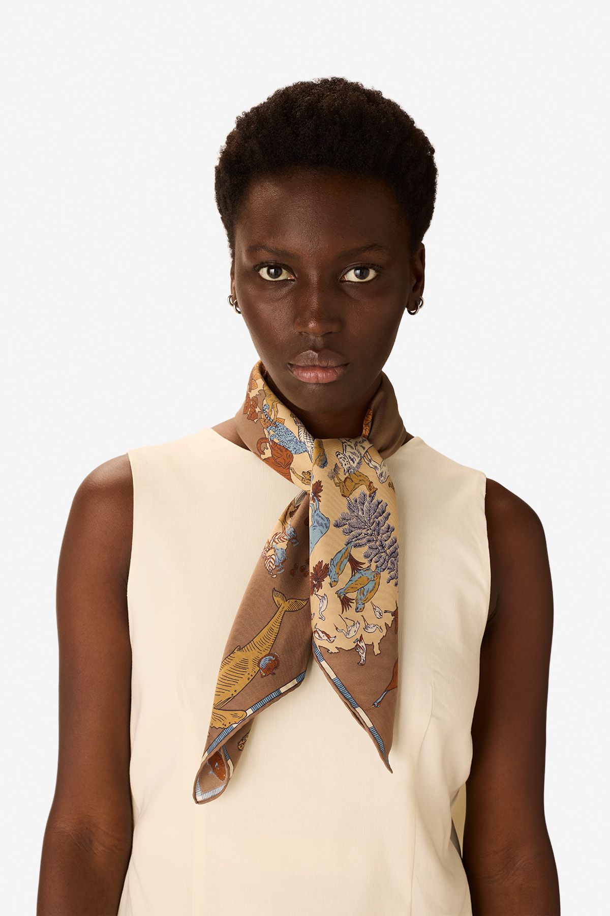 Carré 70 - Atlas - Beige