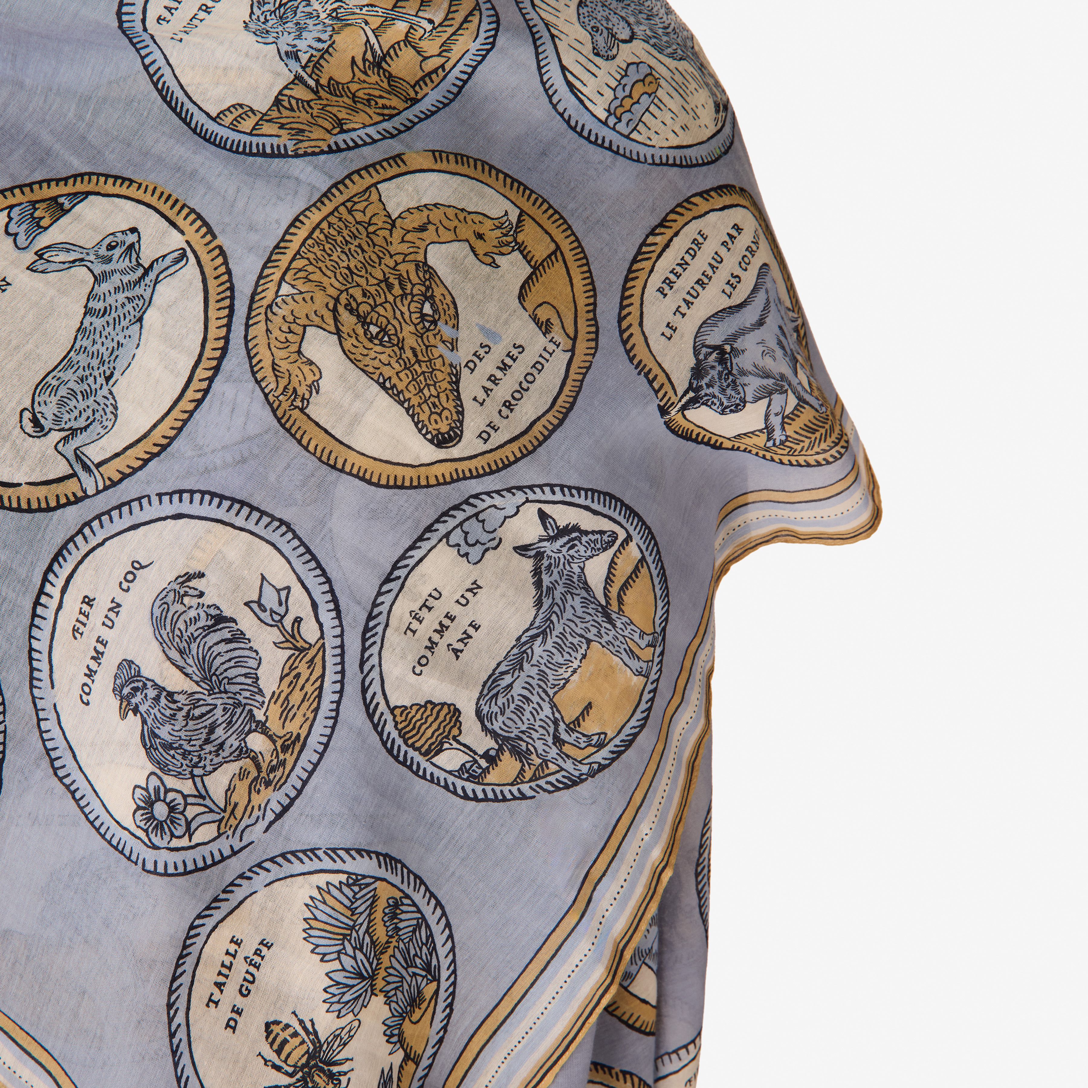 Schal 100 - Chance Inoui - Blau