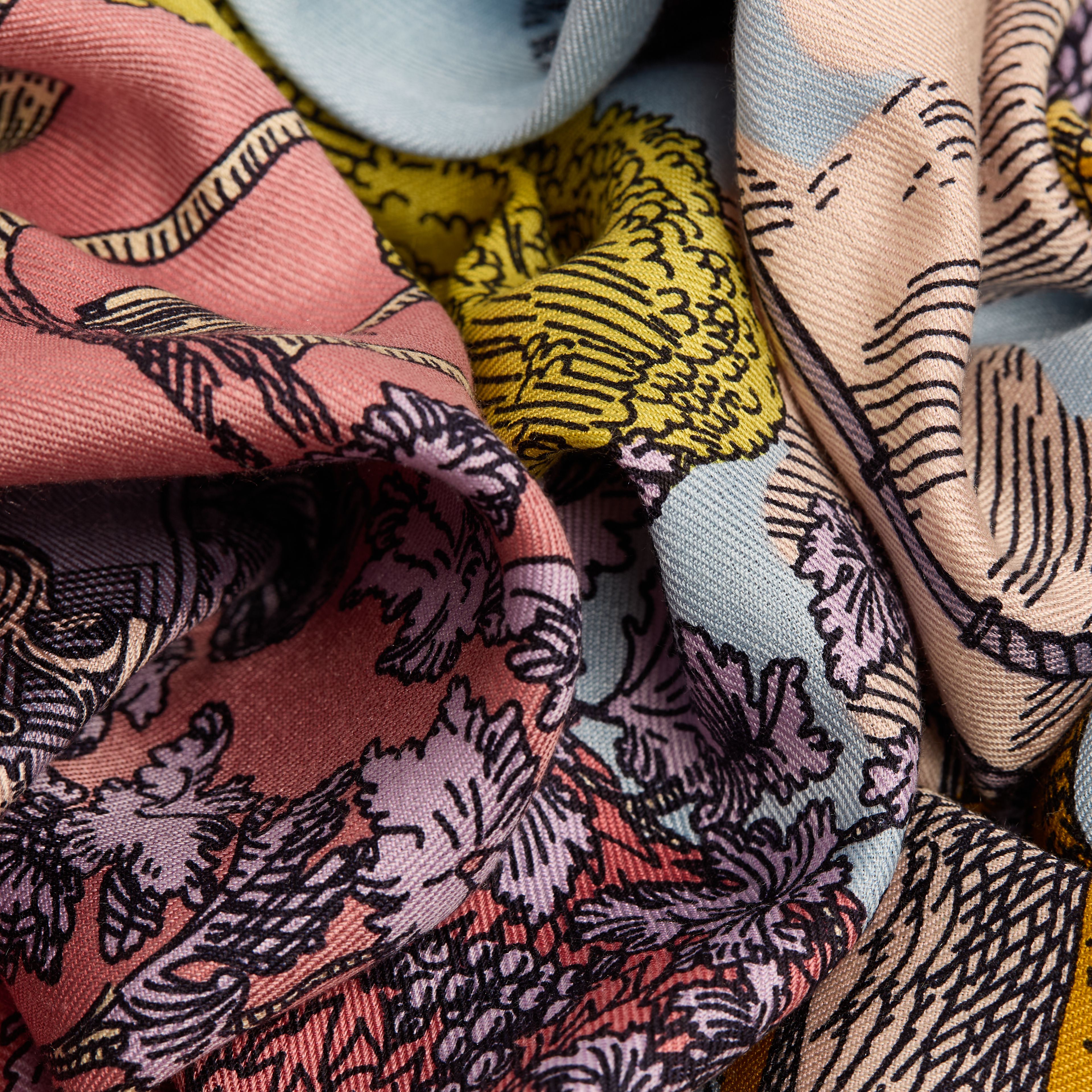 Carré 100 - Quatre Saisons - Pastel