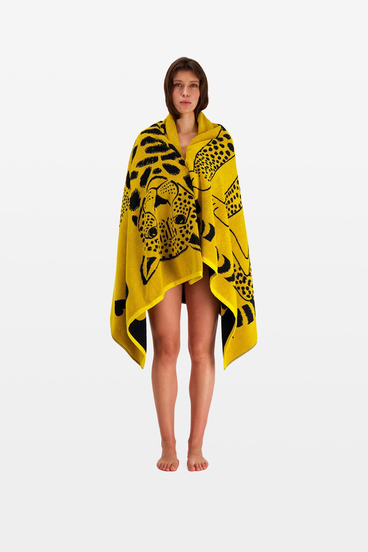 Serviette de Plage - Queen - Safran