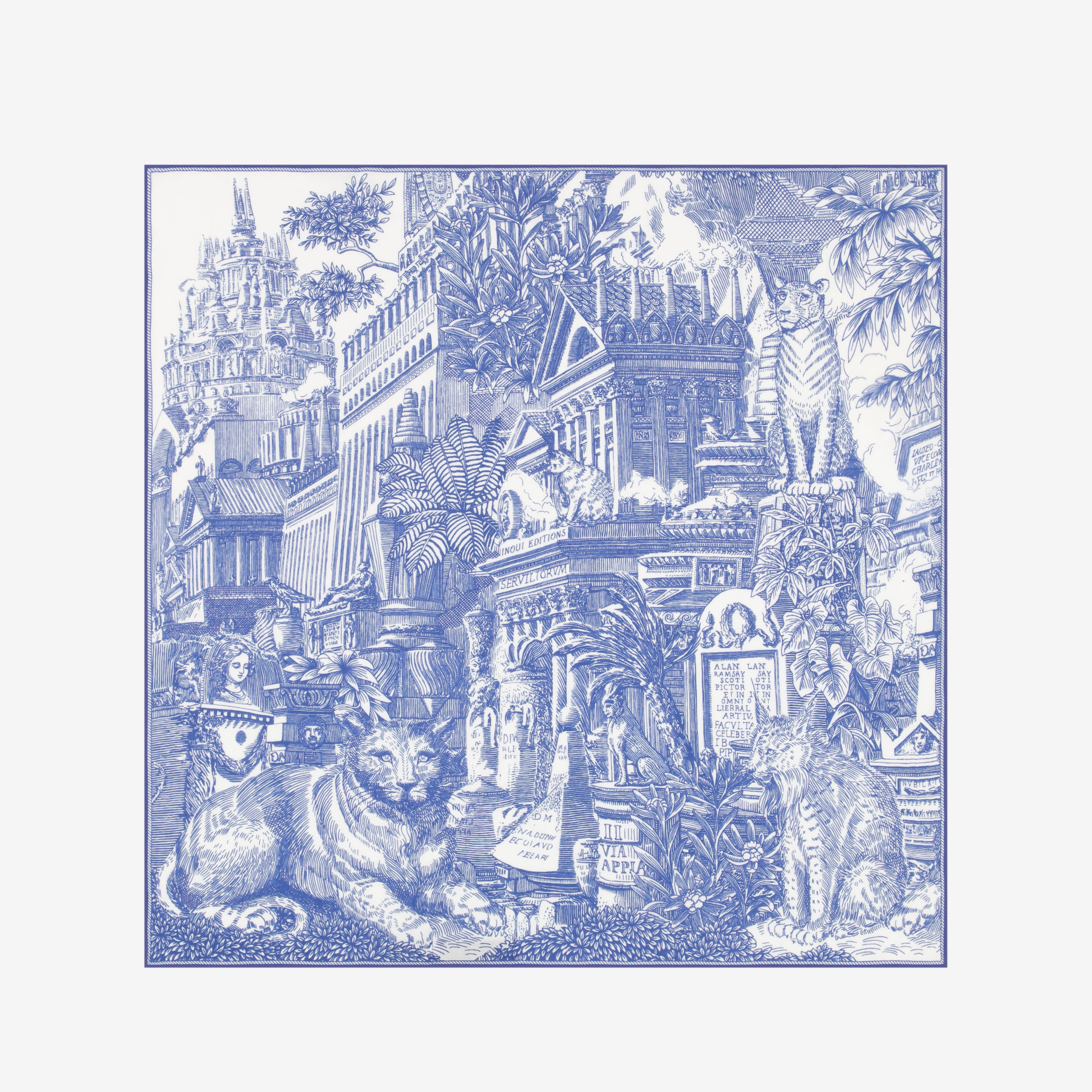 Square 65 - Piranesi - Blue