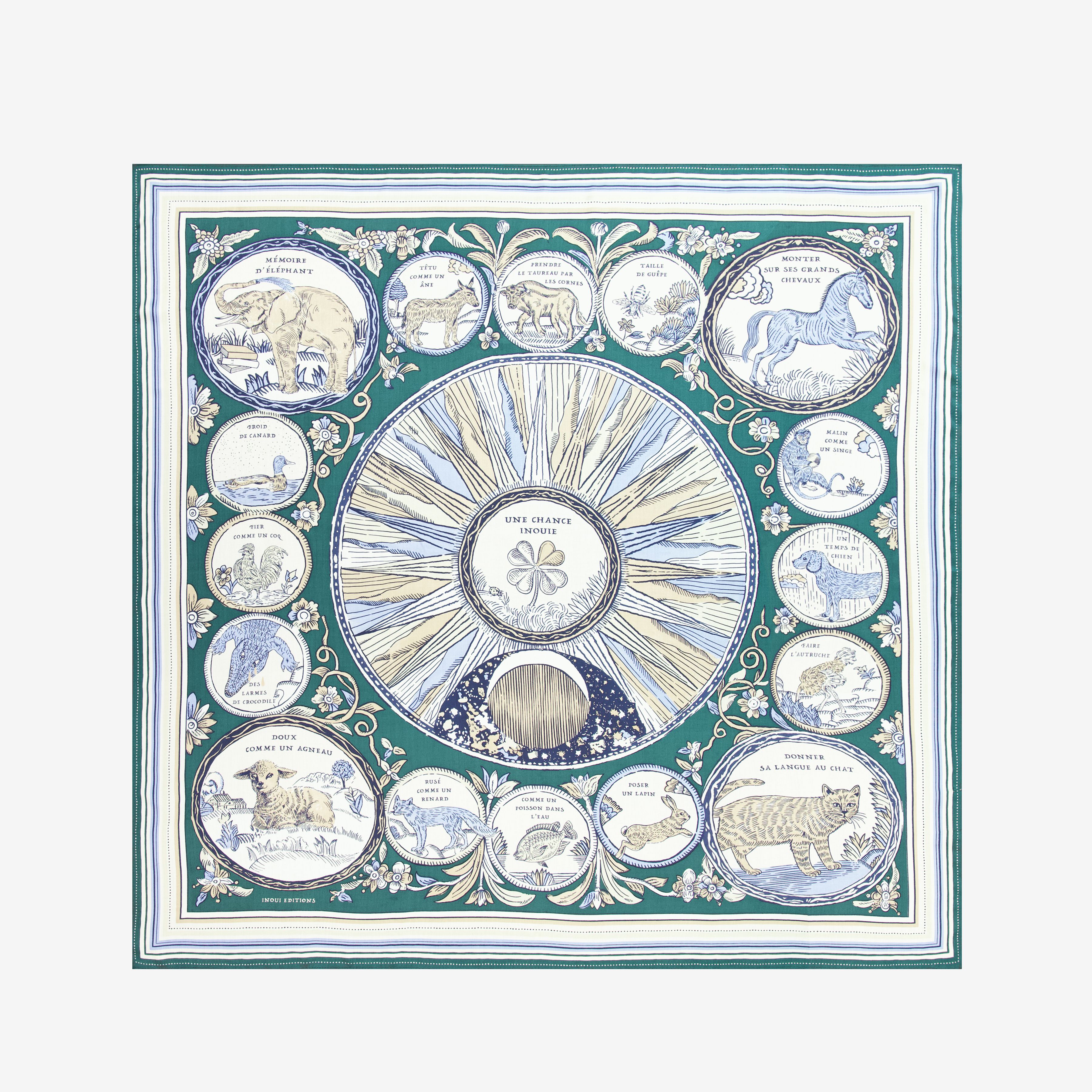 Square 130 - Chance Inoui - Green