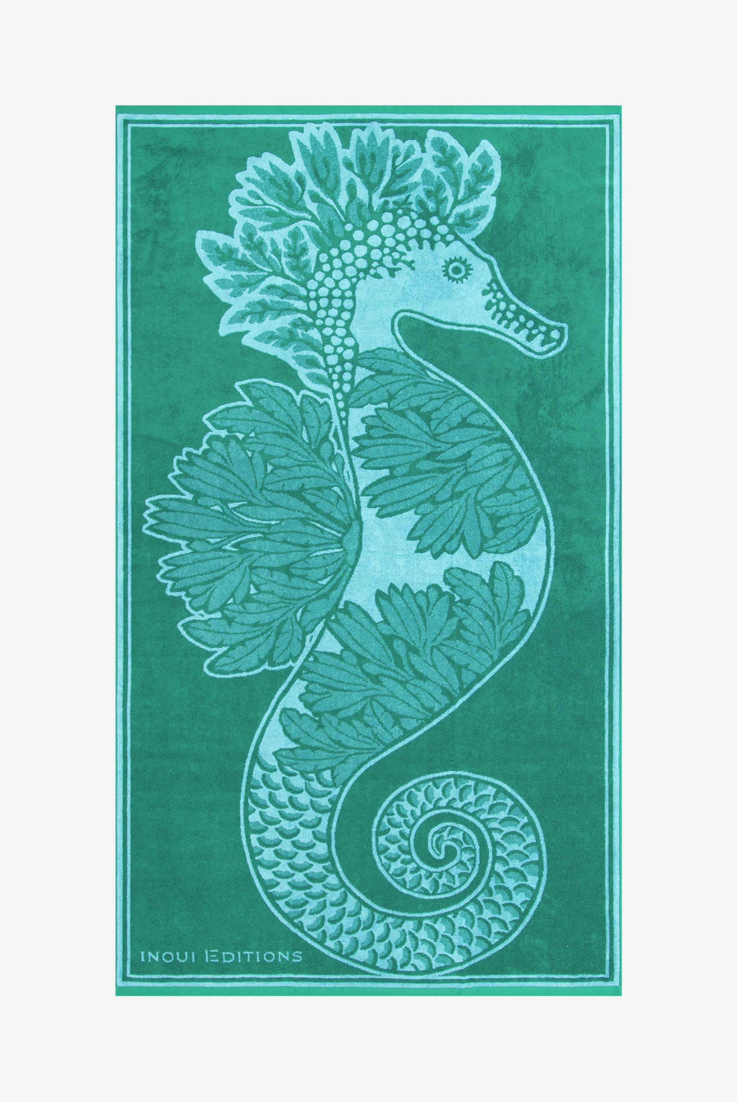 Serviette De Plage 100 - Idriss - Vert