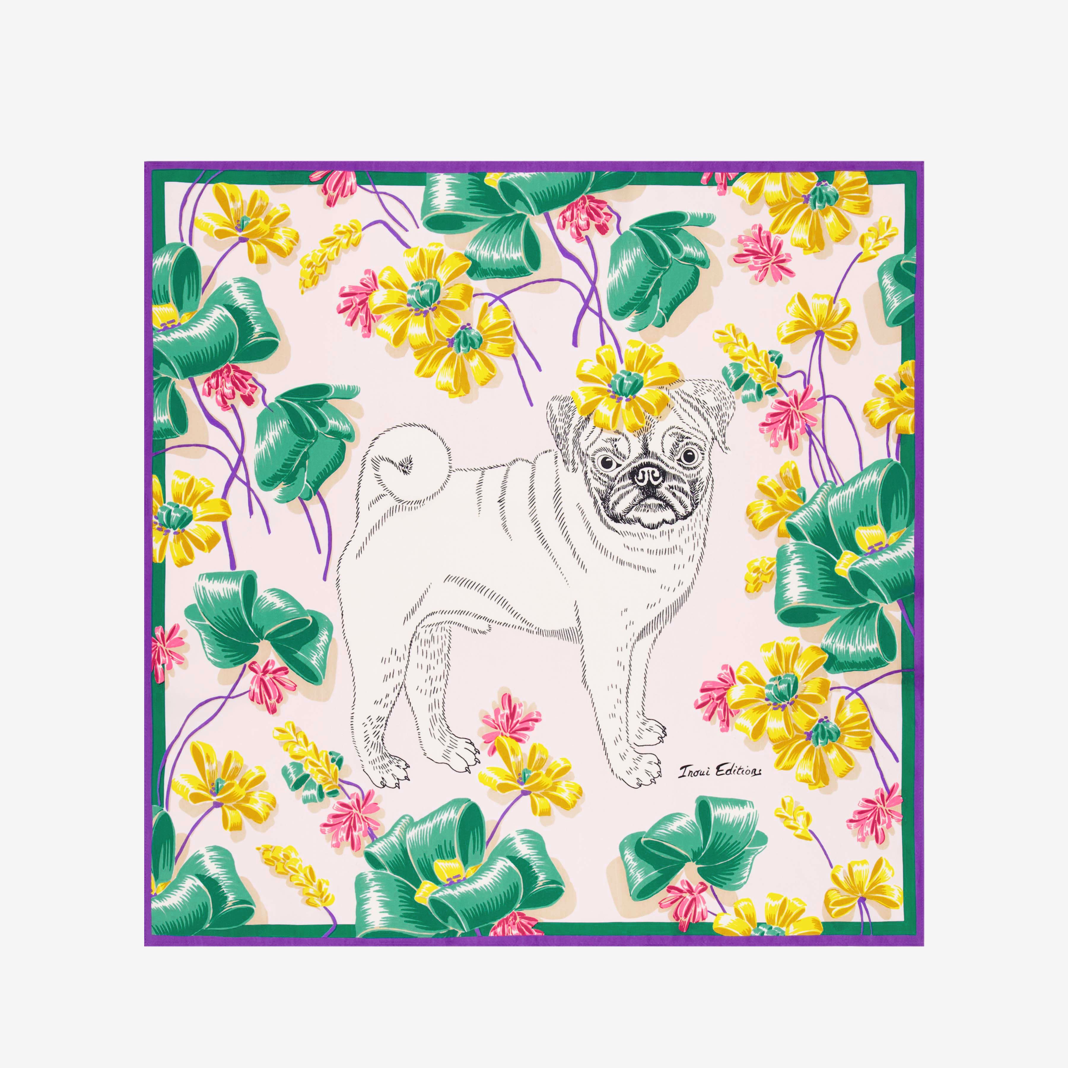 Carré 65 - Toutou - Nude