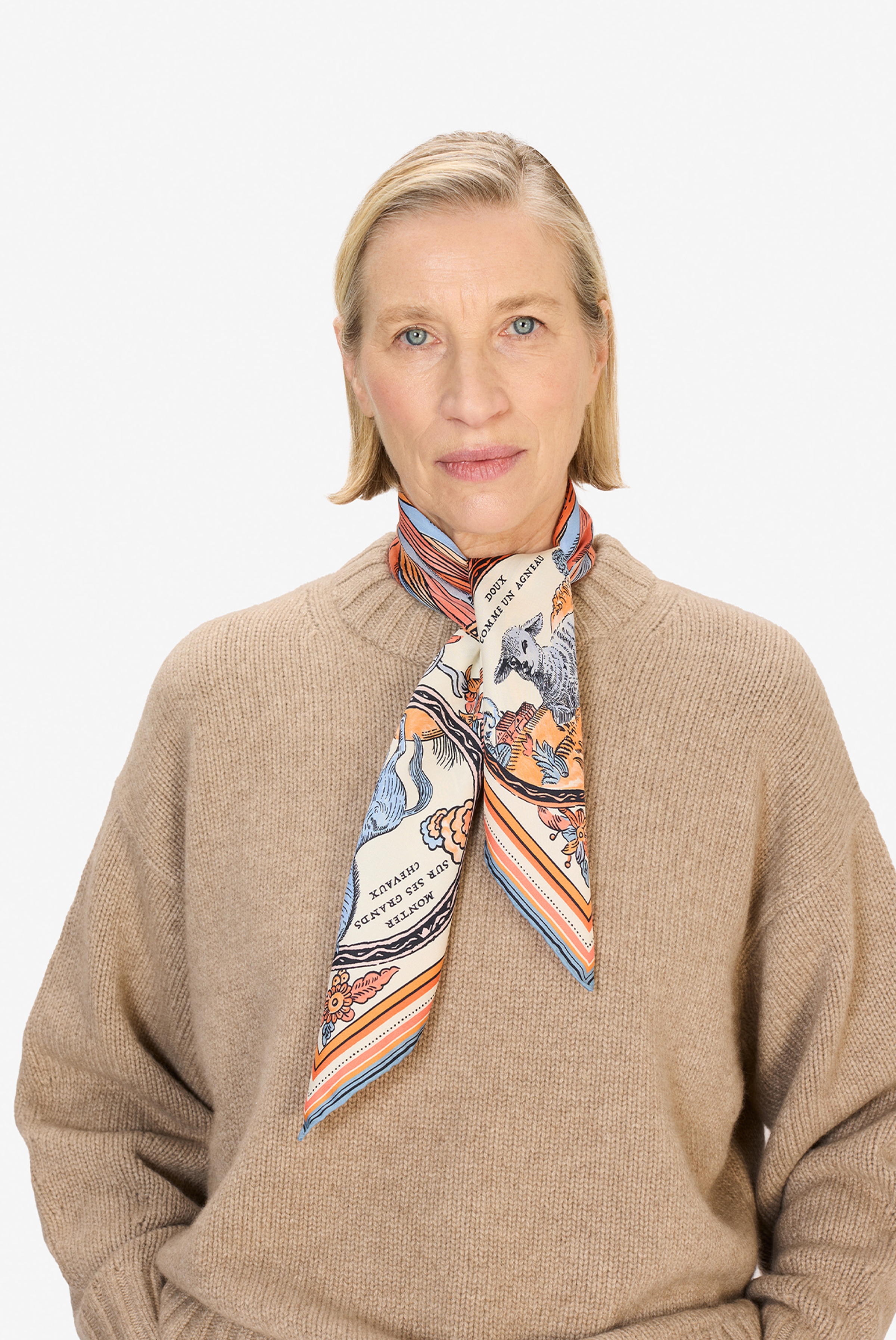 Carré 70 - Chance Inoui - Orange