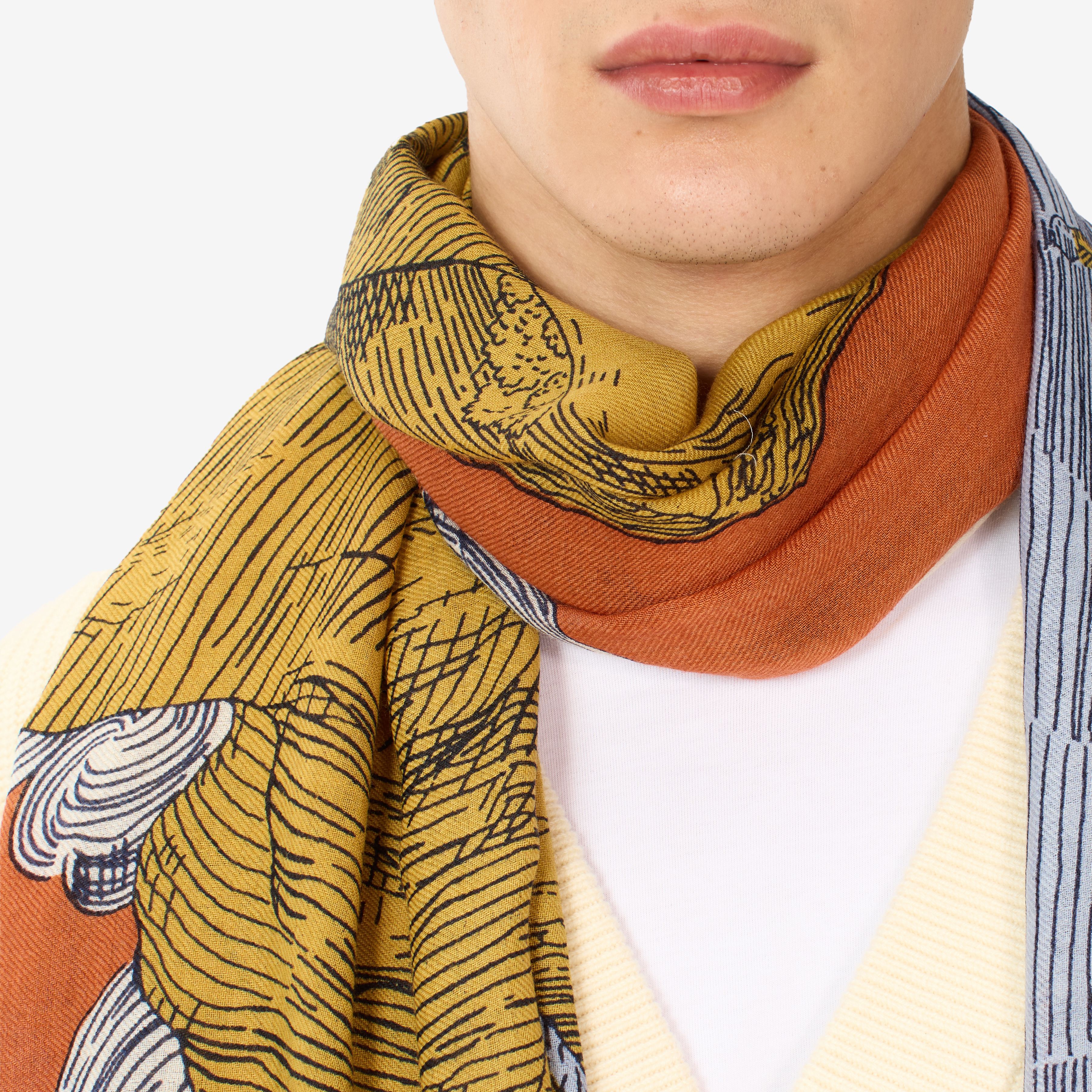 Scarf 70 - Montana - Orange