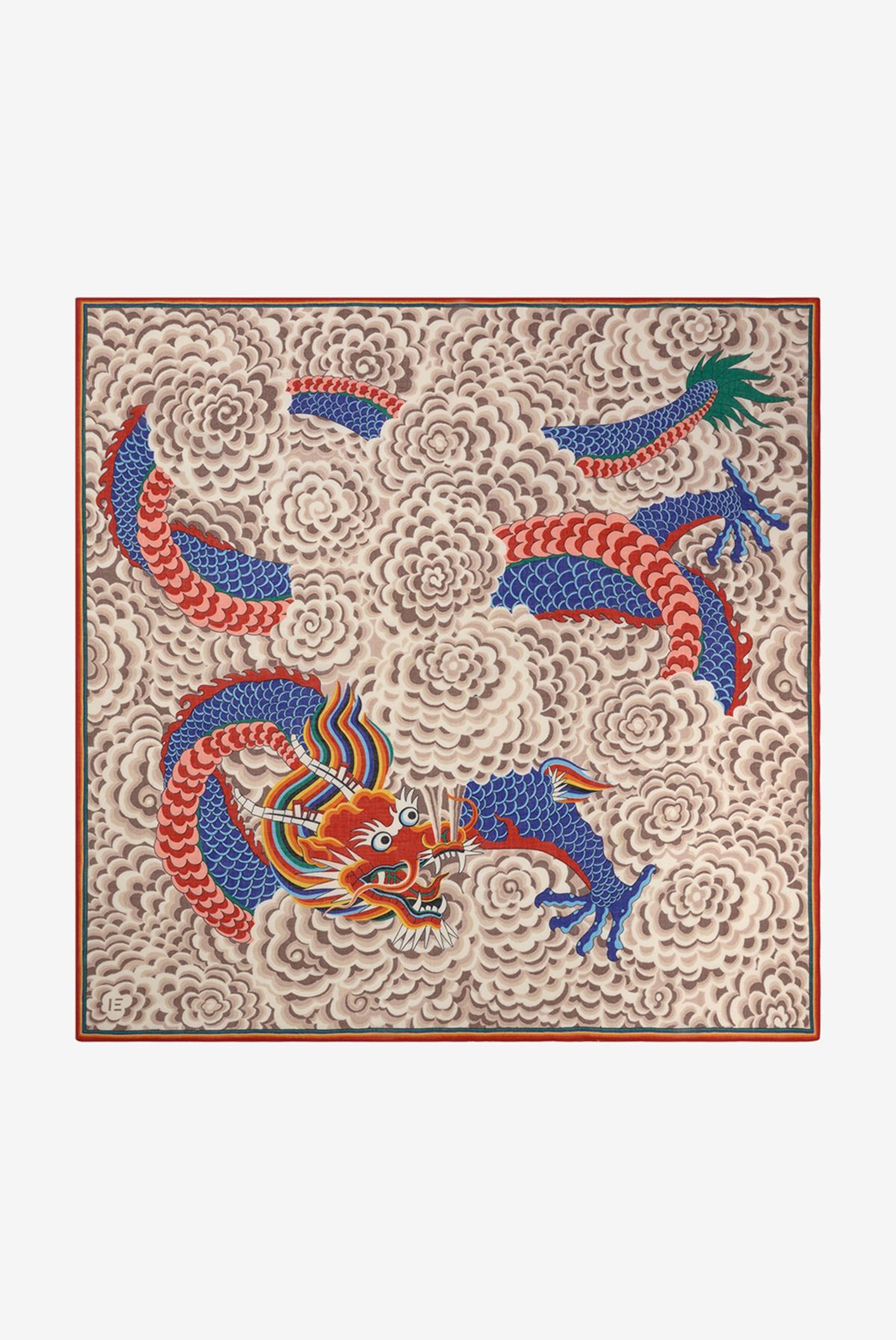 Carré 130 - Dragon - Gris