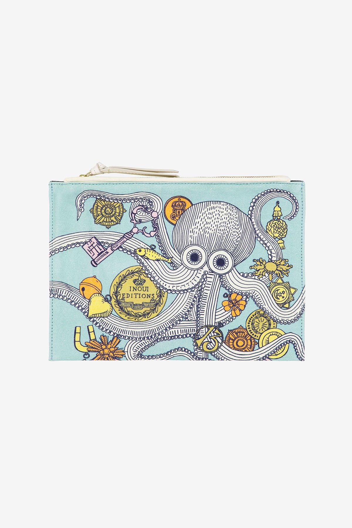 Pochette - Octopus - Turquoise
