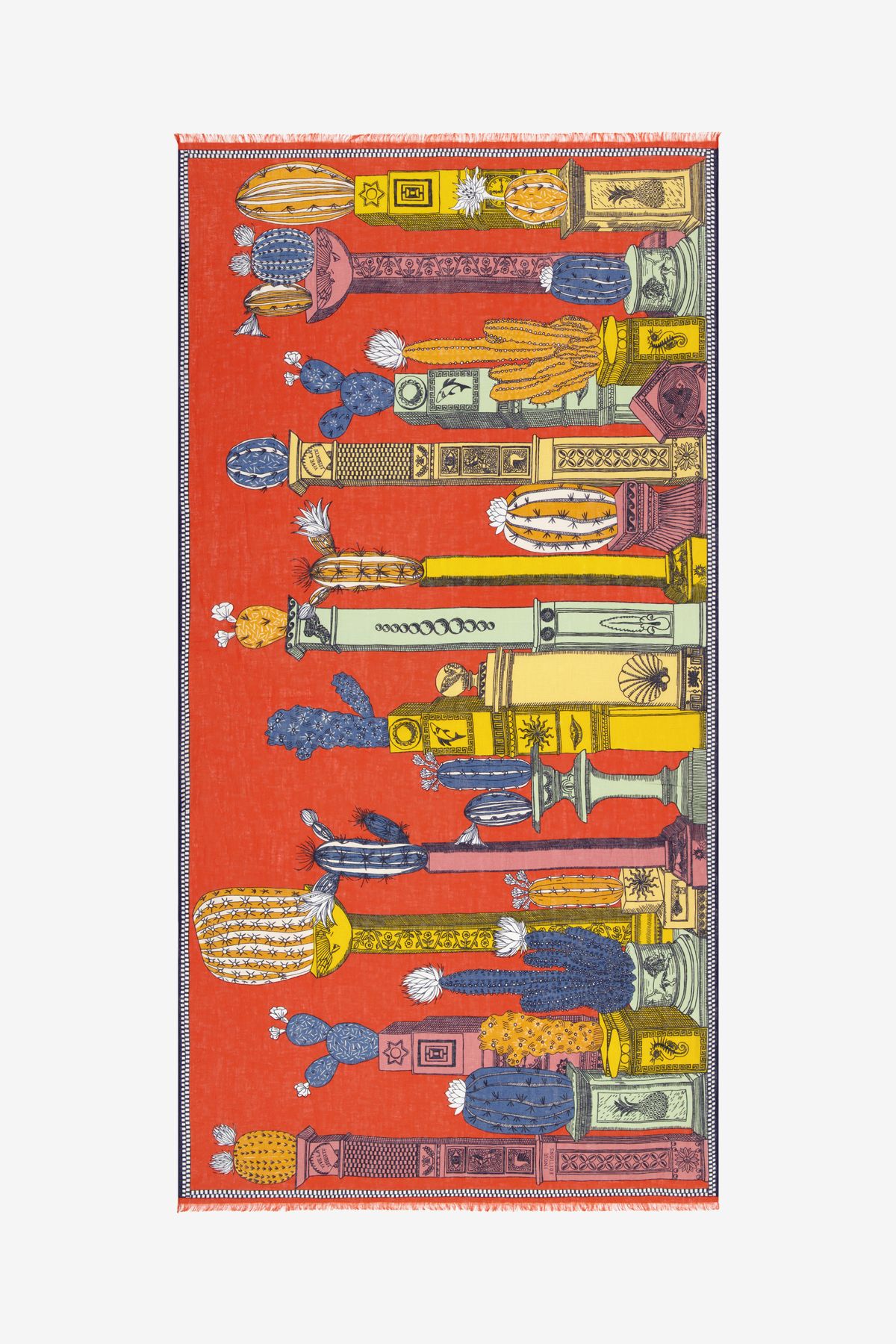 Écharpe 100 - Tequila - Orange